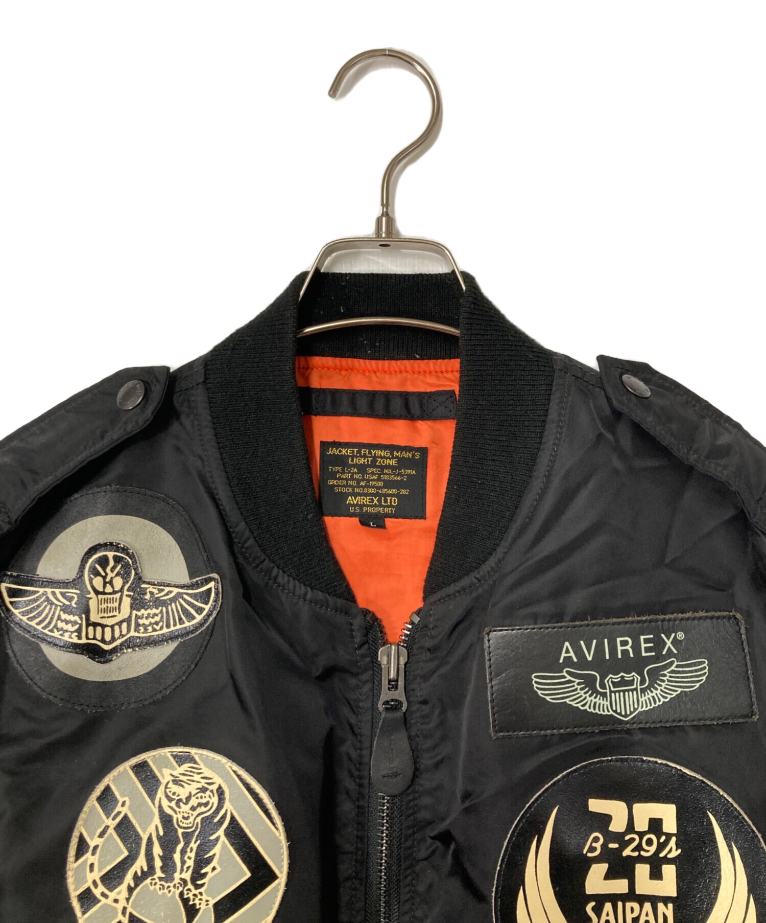 中古・古着通販】AVIREX (アヴィレックス) L-2B フライト ジャケット