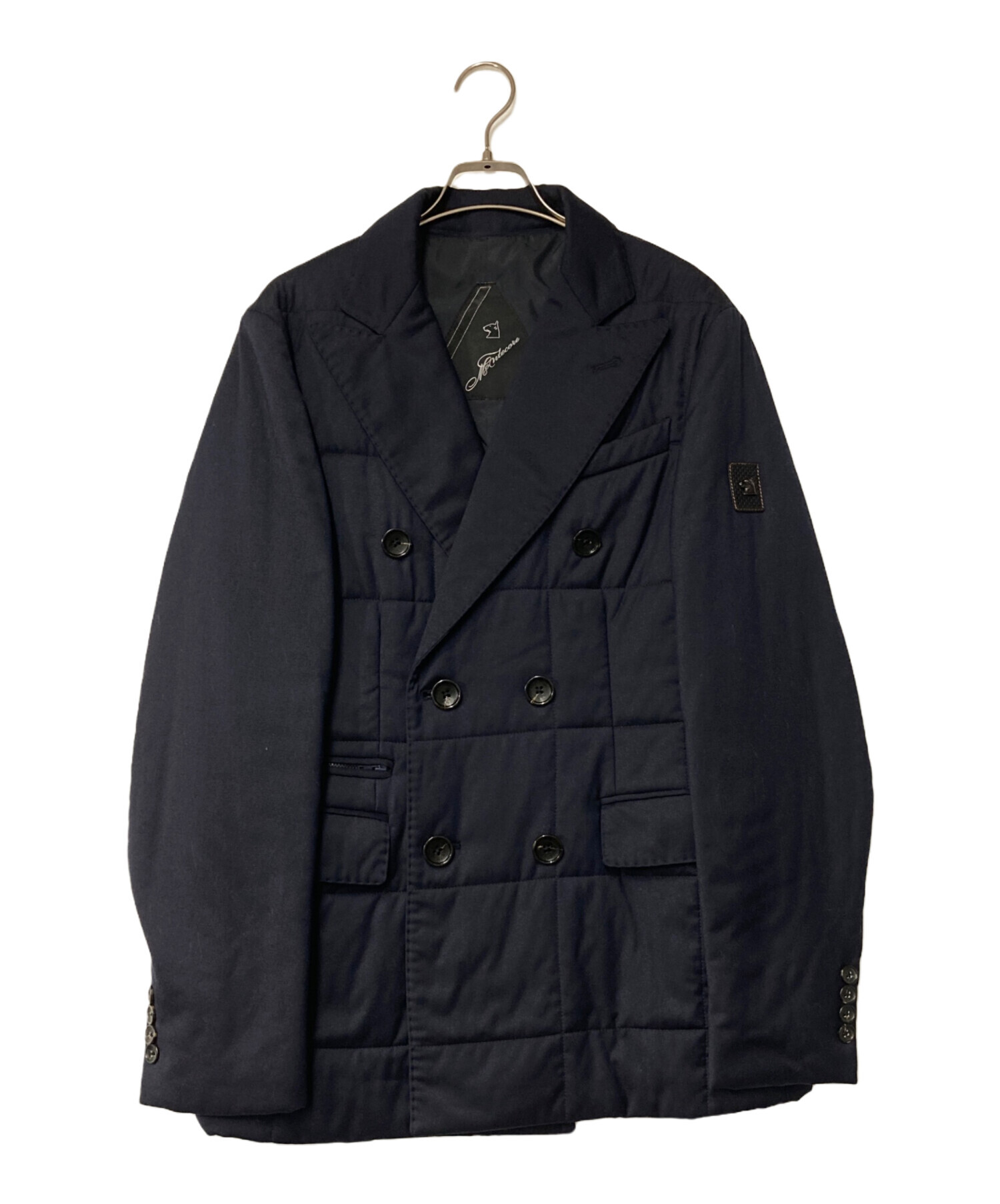 【MONTECORE（モンテコーレ)】中綿ジャケット44 中古・古着通販】MONTECORE (モンテコーレ) カシミヤ混中綿ジャケット