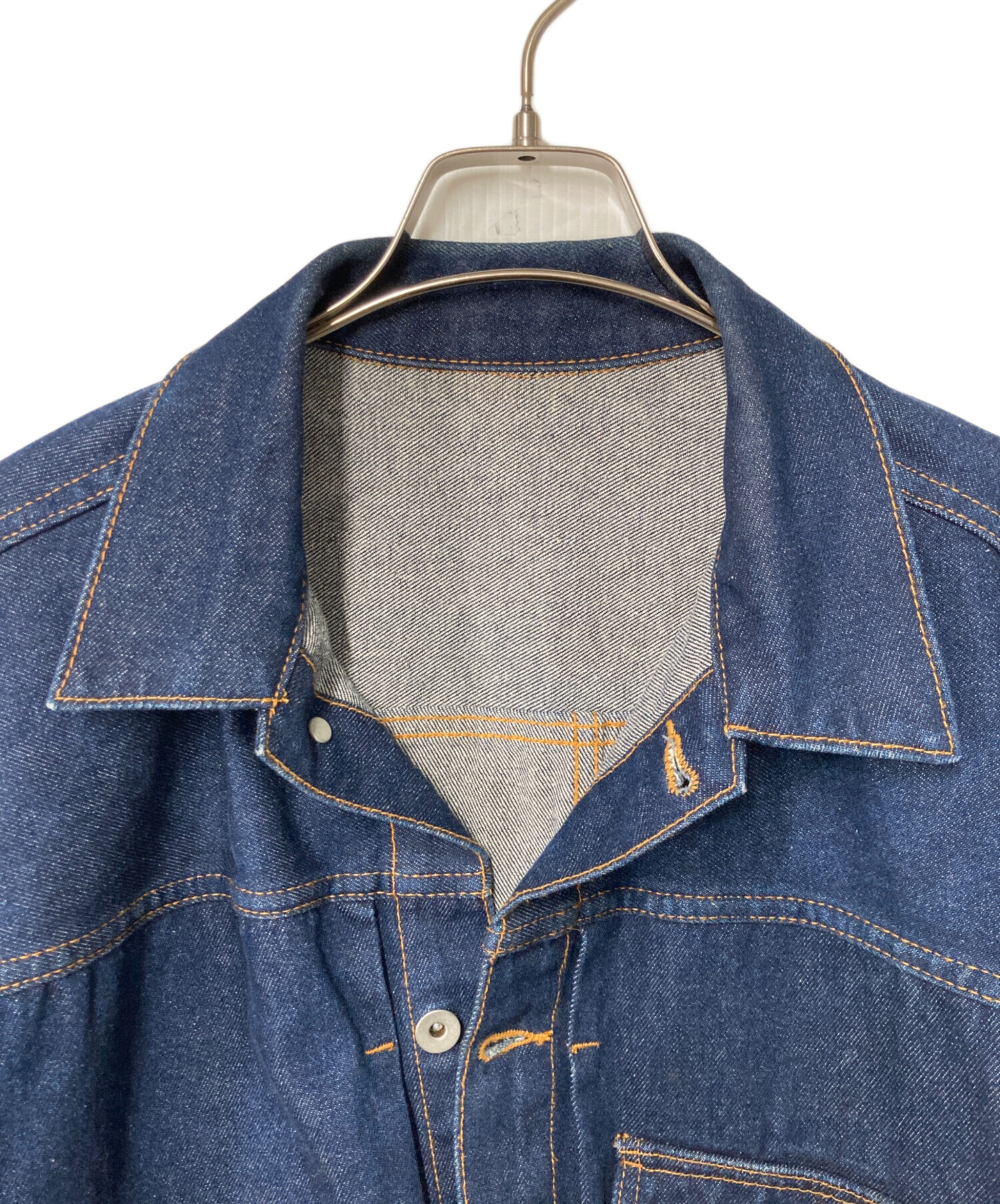 ADAM ET ROPE アダムエロペ　ビッグシルエット デニムジャケット ADAM ET ROPE'（アダムエロペ） ジャケット Gジャン 【コットンUSA