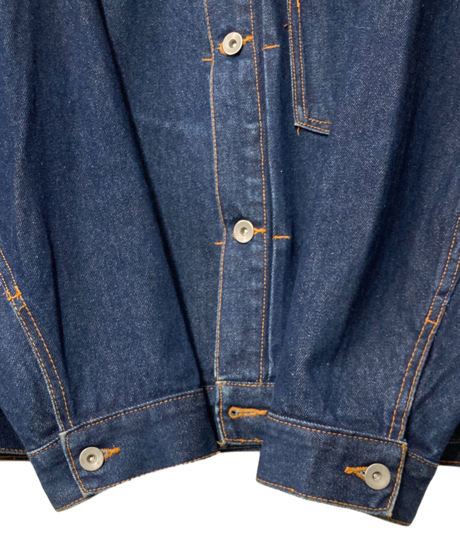 ADAM ET ROPE アダムエロペ　ビッグシルエット デニムジャケット ADAM ET ROPE'（アダムエロペ） ジャケット Gジャン 【コットンUSA