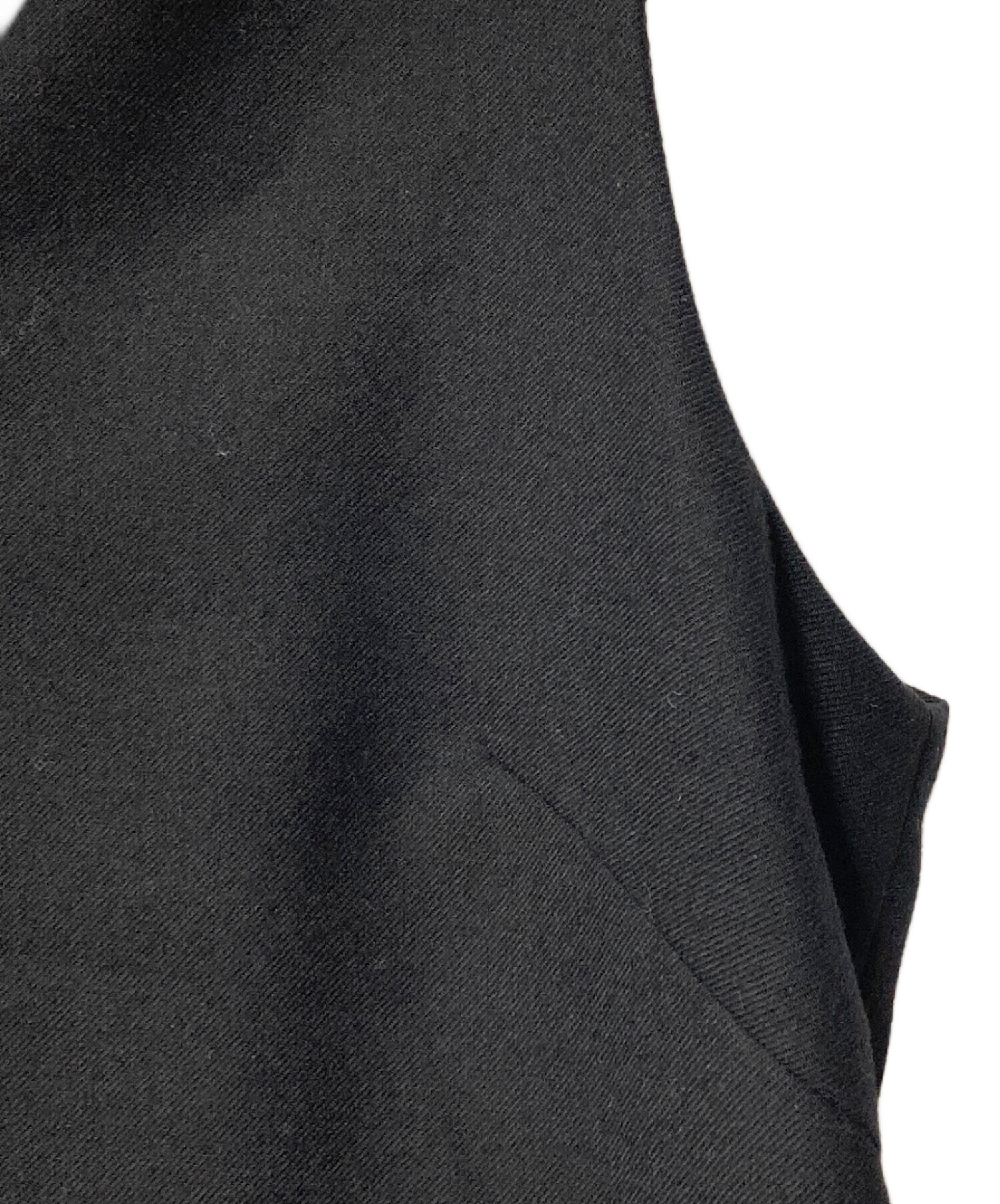 中古・古着通販】theory (セオリー) ノースリーブワンピース ブラック