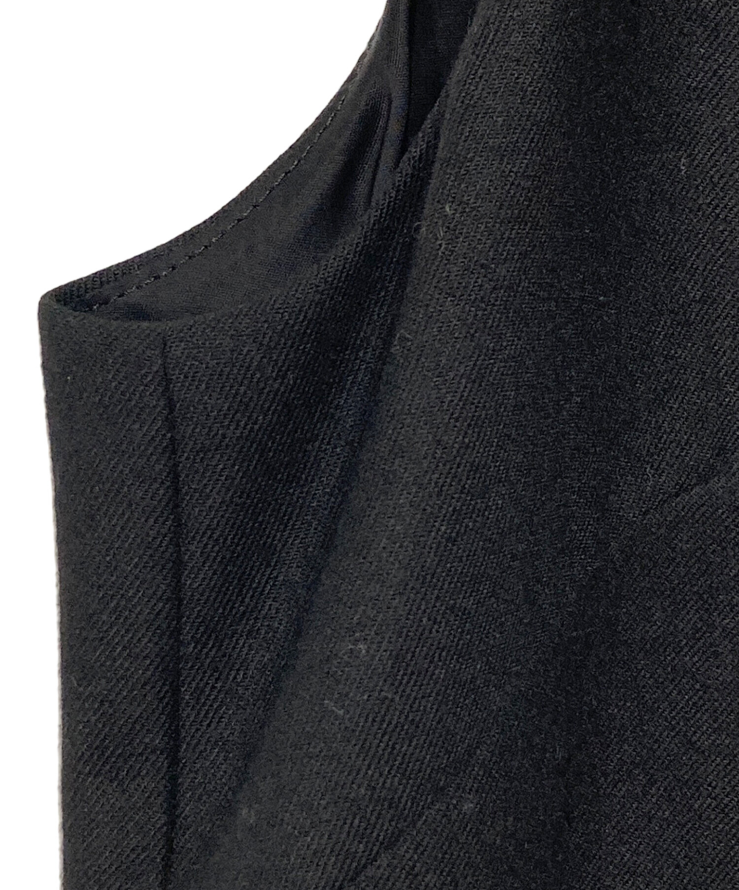 中古・古着通販】theory (セオリー) ノースリーブワンピース ブラック