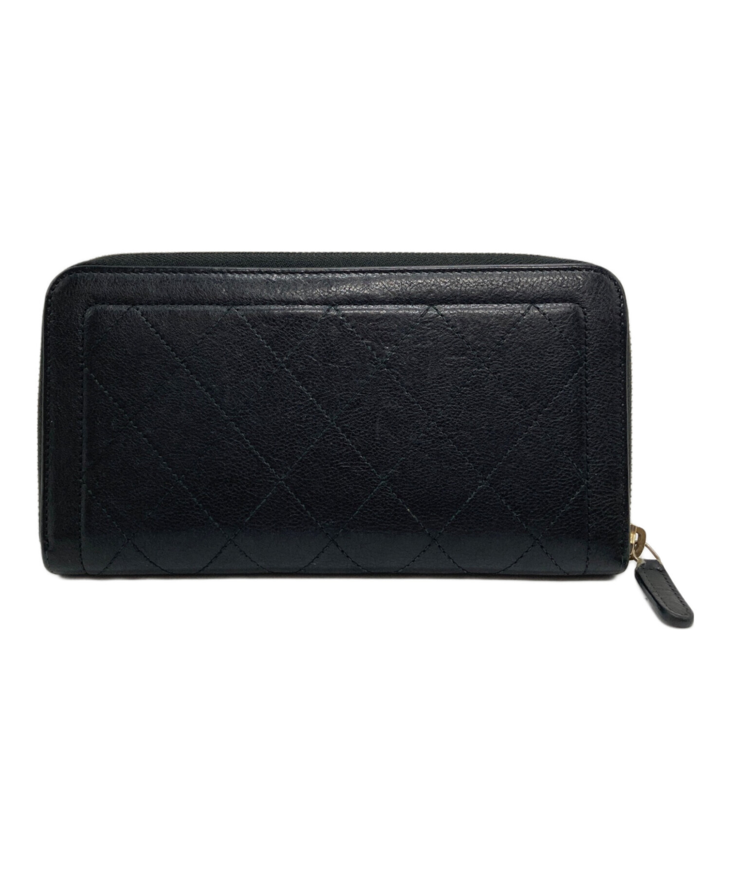 中古・古着通販】CHANEL (シャネル) ラウンドジップウォレット 