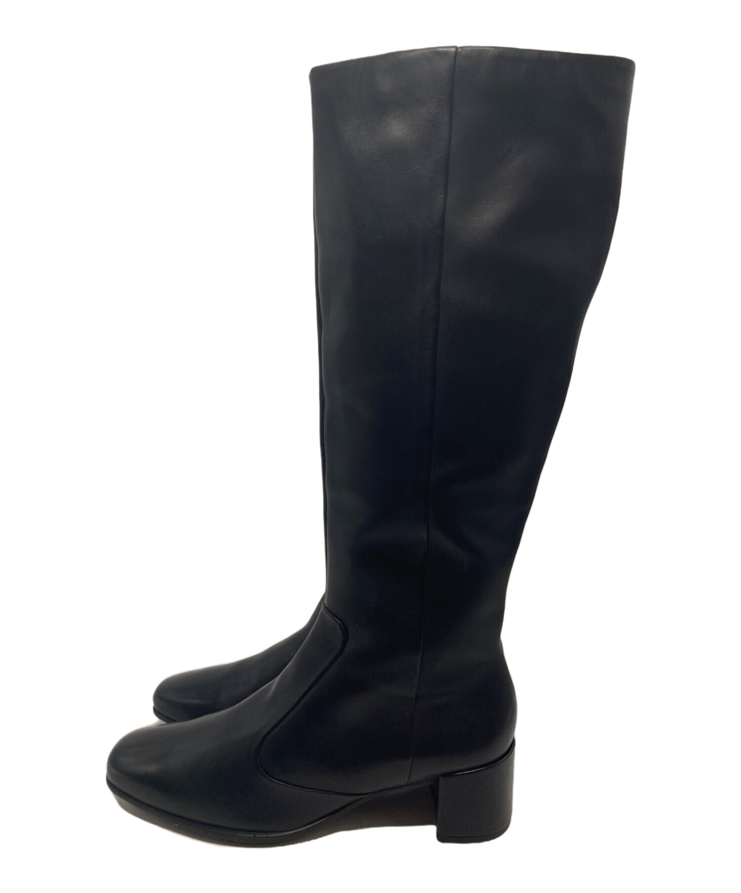 中古・古着通販】ECCO (エコー) SHAPE 35 SQUARED ロングブーツ 