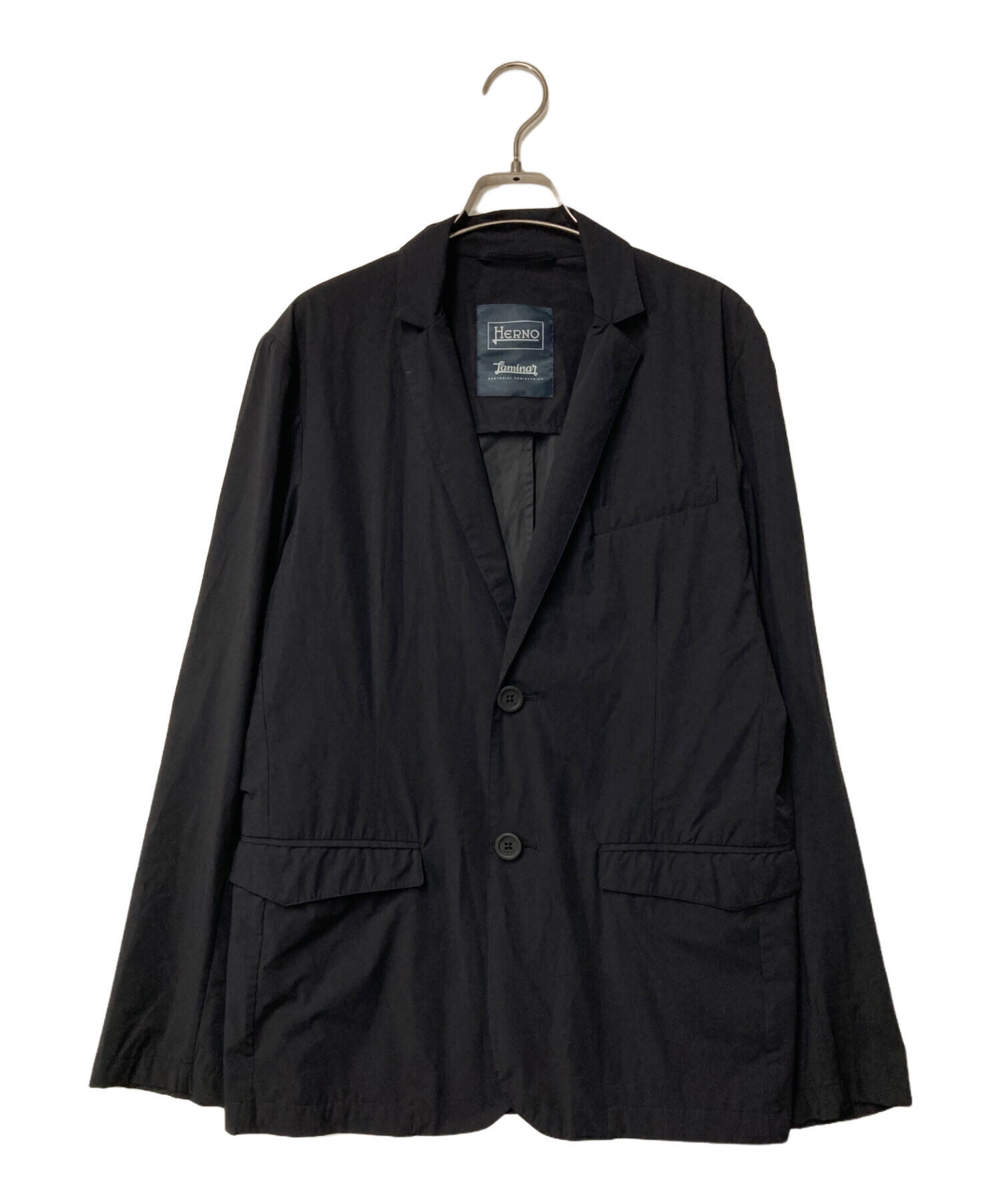 中古・古着通販】HERNO (ヘルノ) ストレッチナイロン 2B ジャケット 
