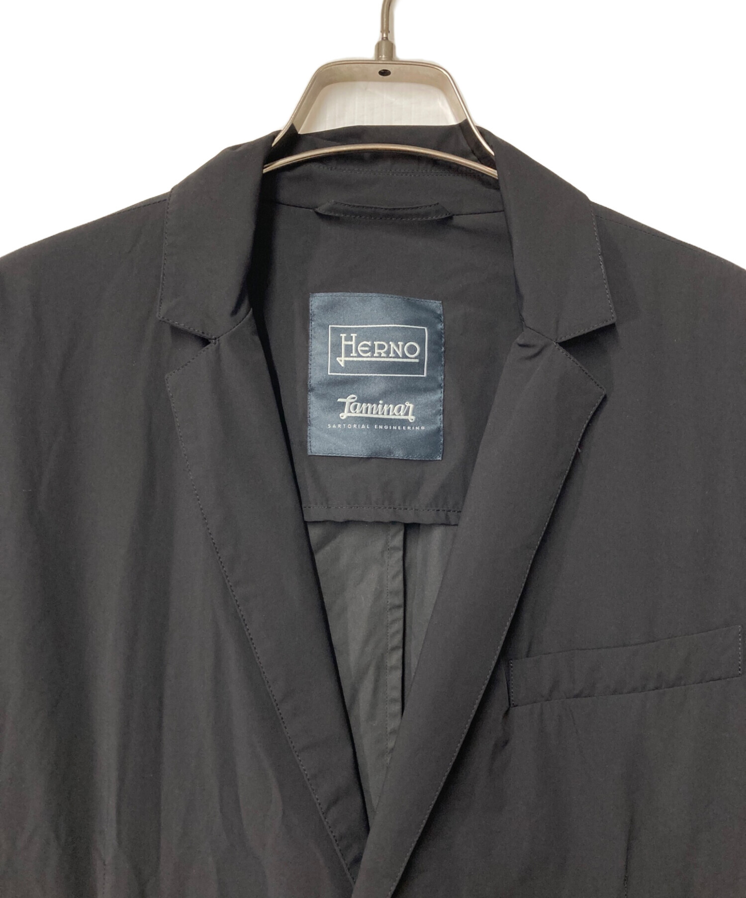 中古・古着通販】HERNO (ヘルノ) ストレッチナイロン 2B ジャケット 