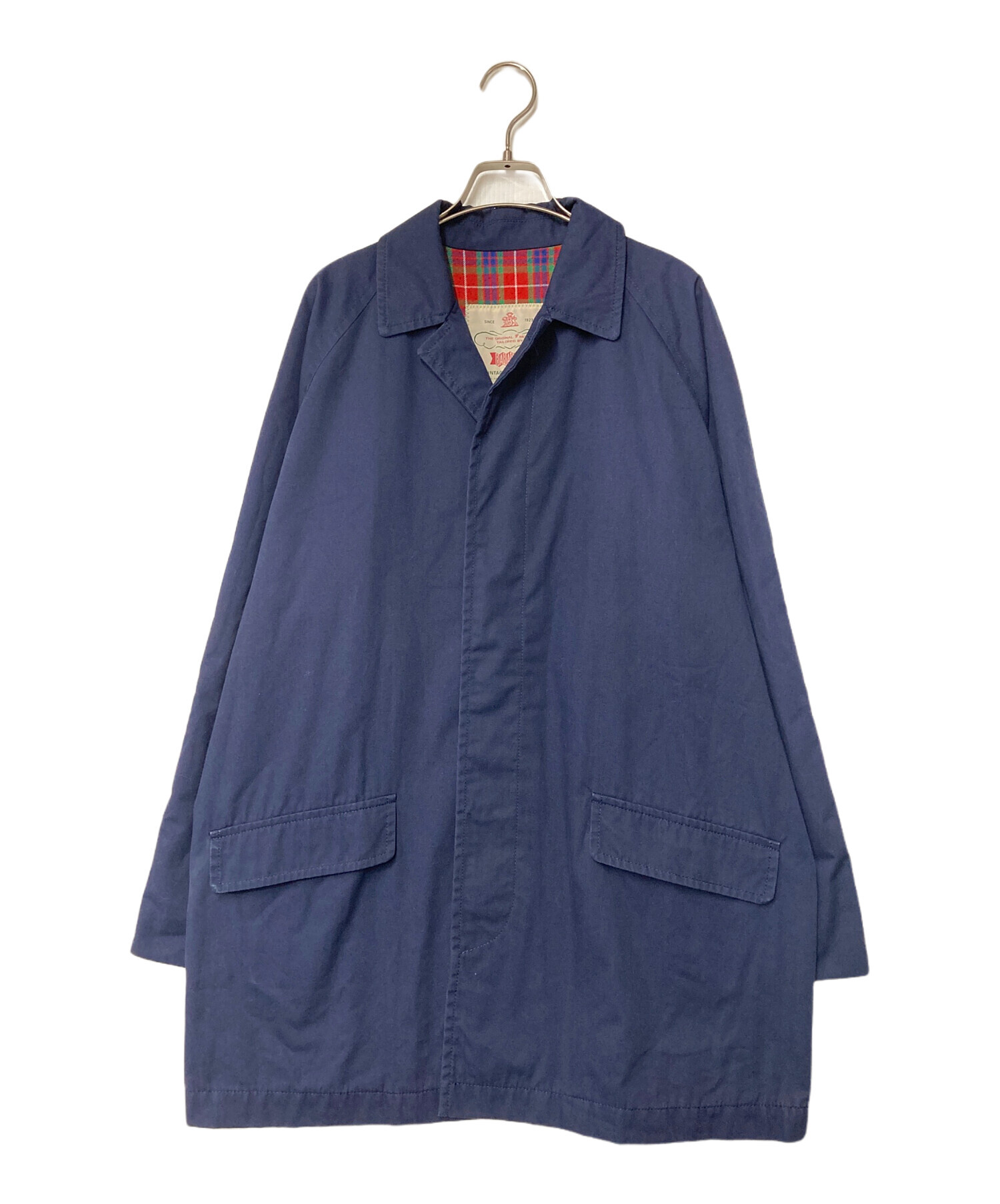 Baracuta バラクータ ネイビー ステンカラーコート サイズ40 BARACUTA