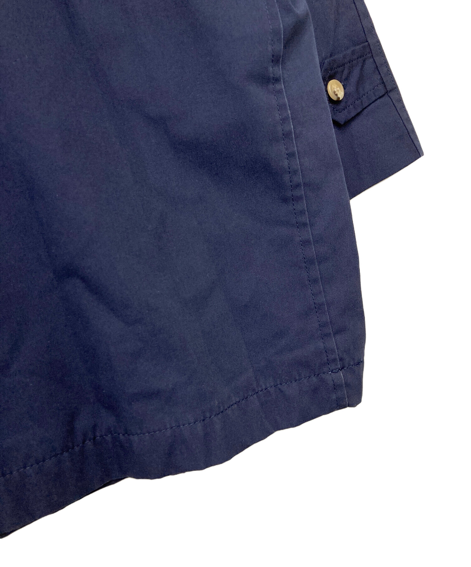 中古・古着通販】BARACUTA (バラクータ) ステンカラーコート ネイビー