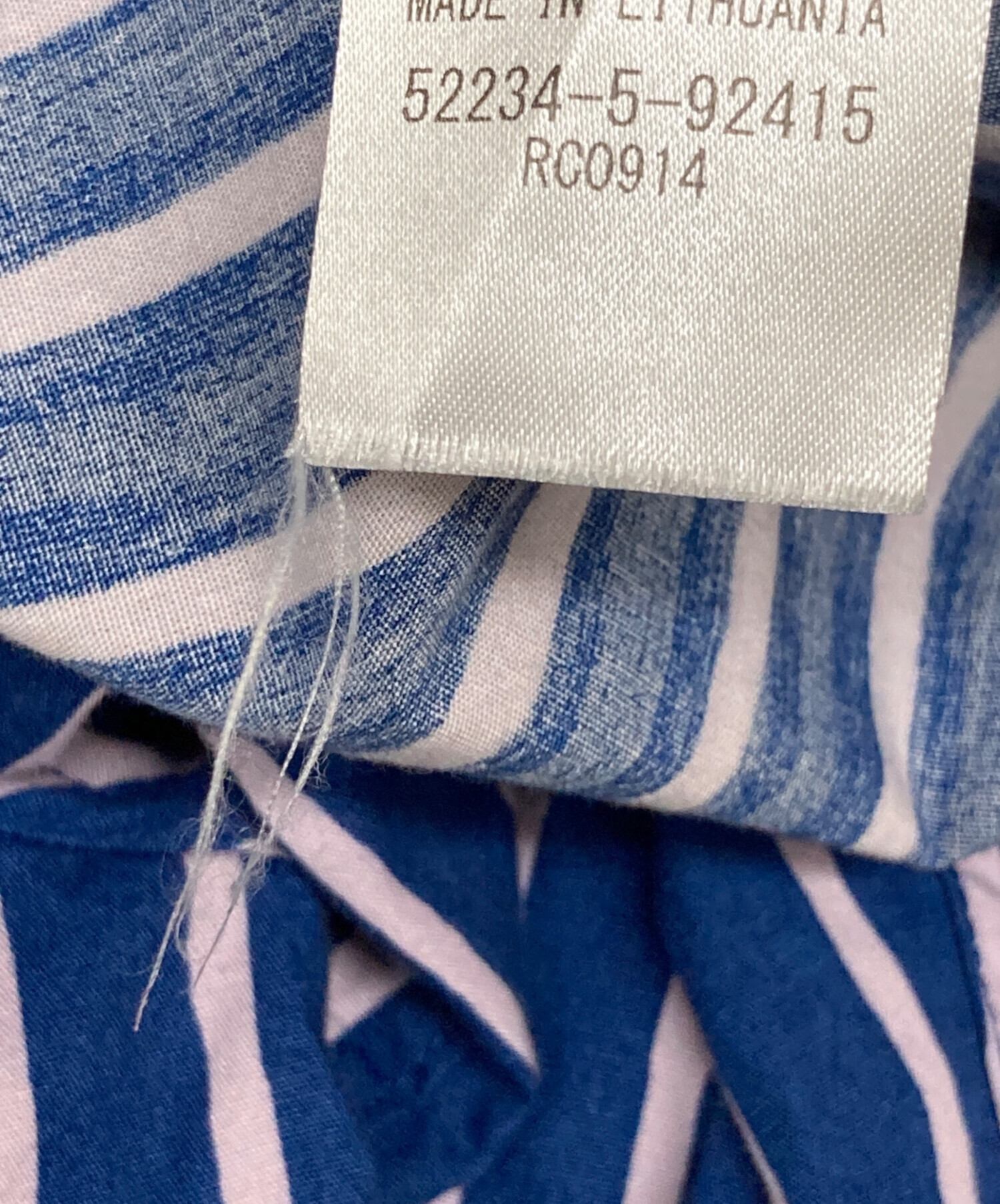 中古・古着通販】marimekko (マリメッコ) ヨカポイカシャツ 52234-5 