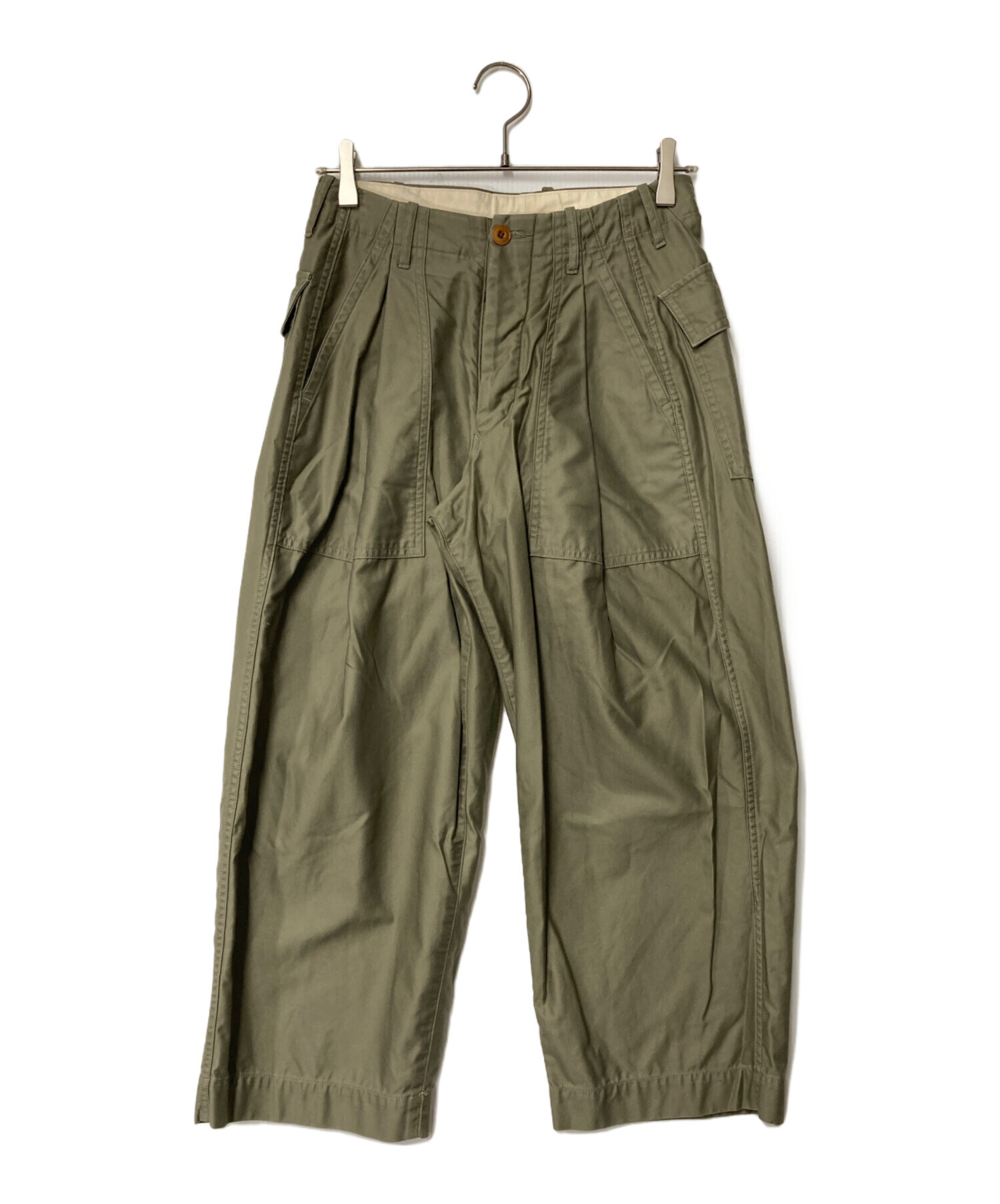 中古・古着通販】HAVERSACK (ハバーサック) Back satin Fatigue Pants