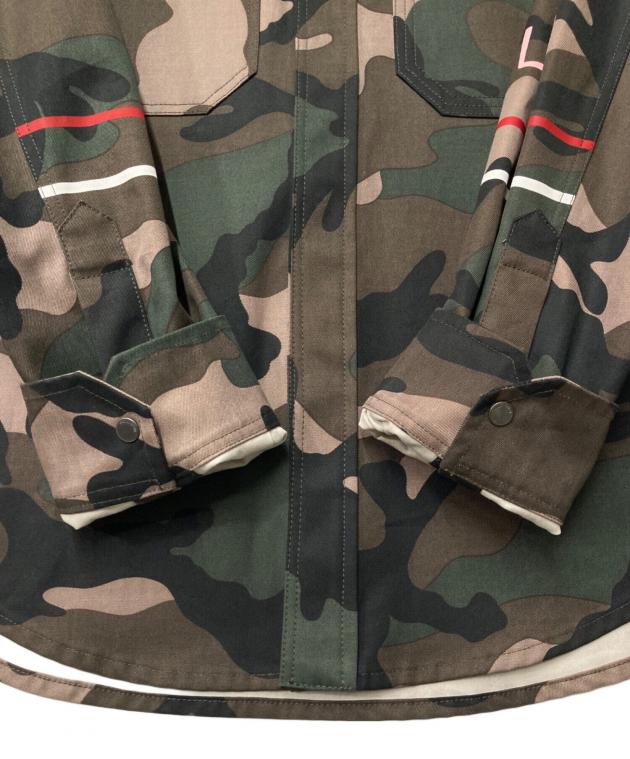 中古・古着通販】VALENTINO (ヴァレンティノ) カモ柄プリントシャツ