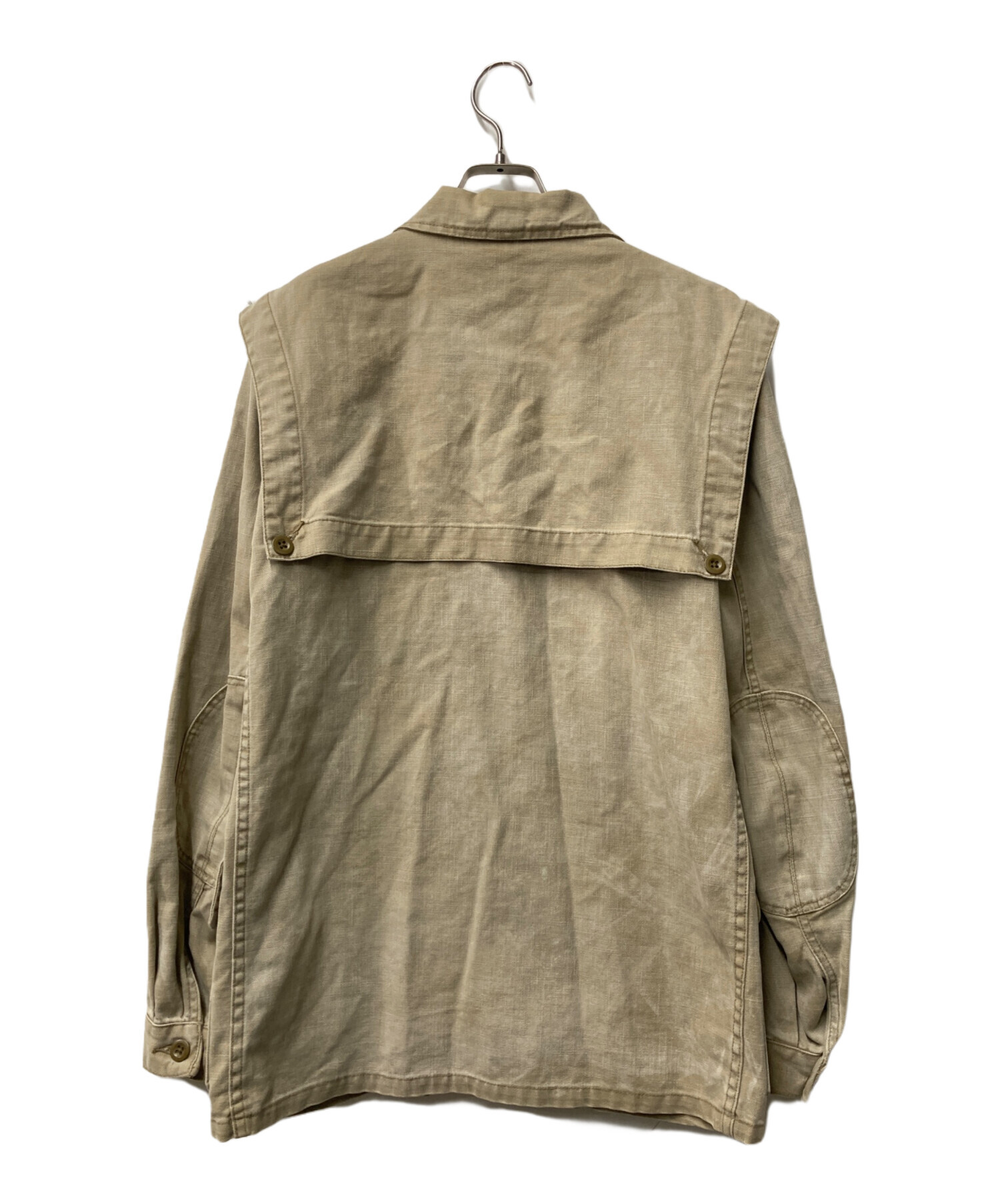 中古・古着通販】RRL (ダブルアールエル) サファリジャケット ベージュ
