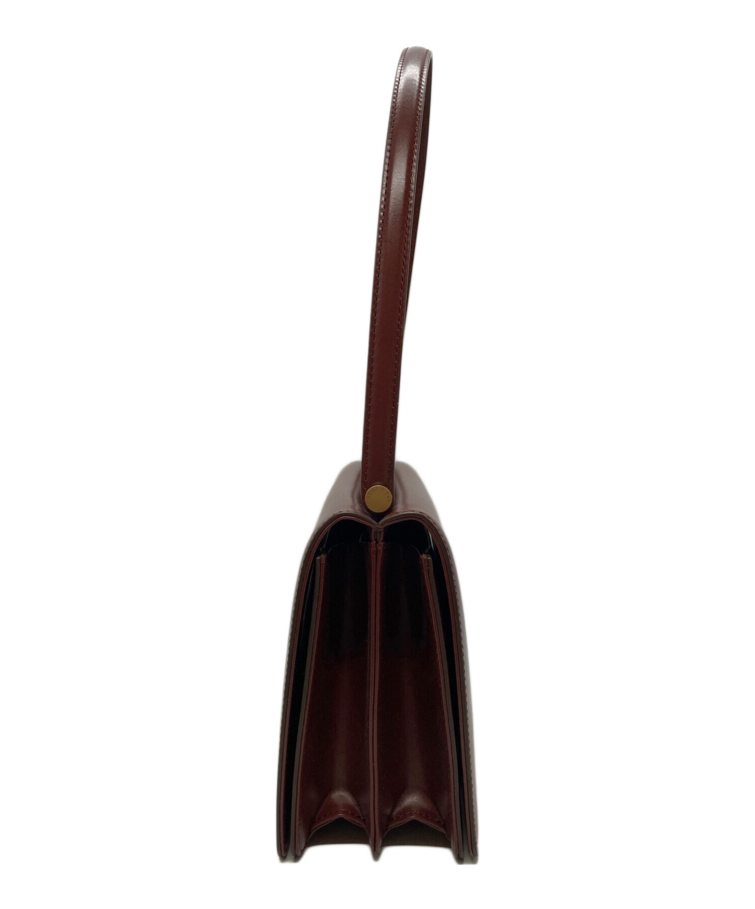 中古・古着通販】TOUT Y EST (トゥティエ) ポメルバッグ ボルドー 
