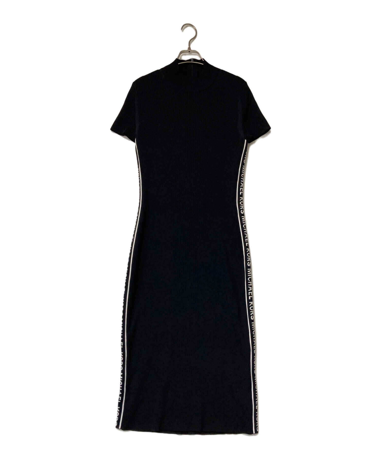 マイケルコース　リブニットワンピース 中古・古着通販】MICHAEL KORS (マイケルコース) ロゴサイド