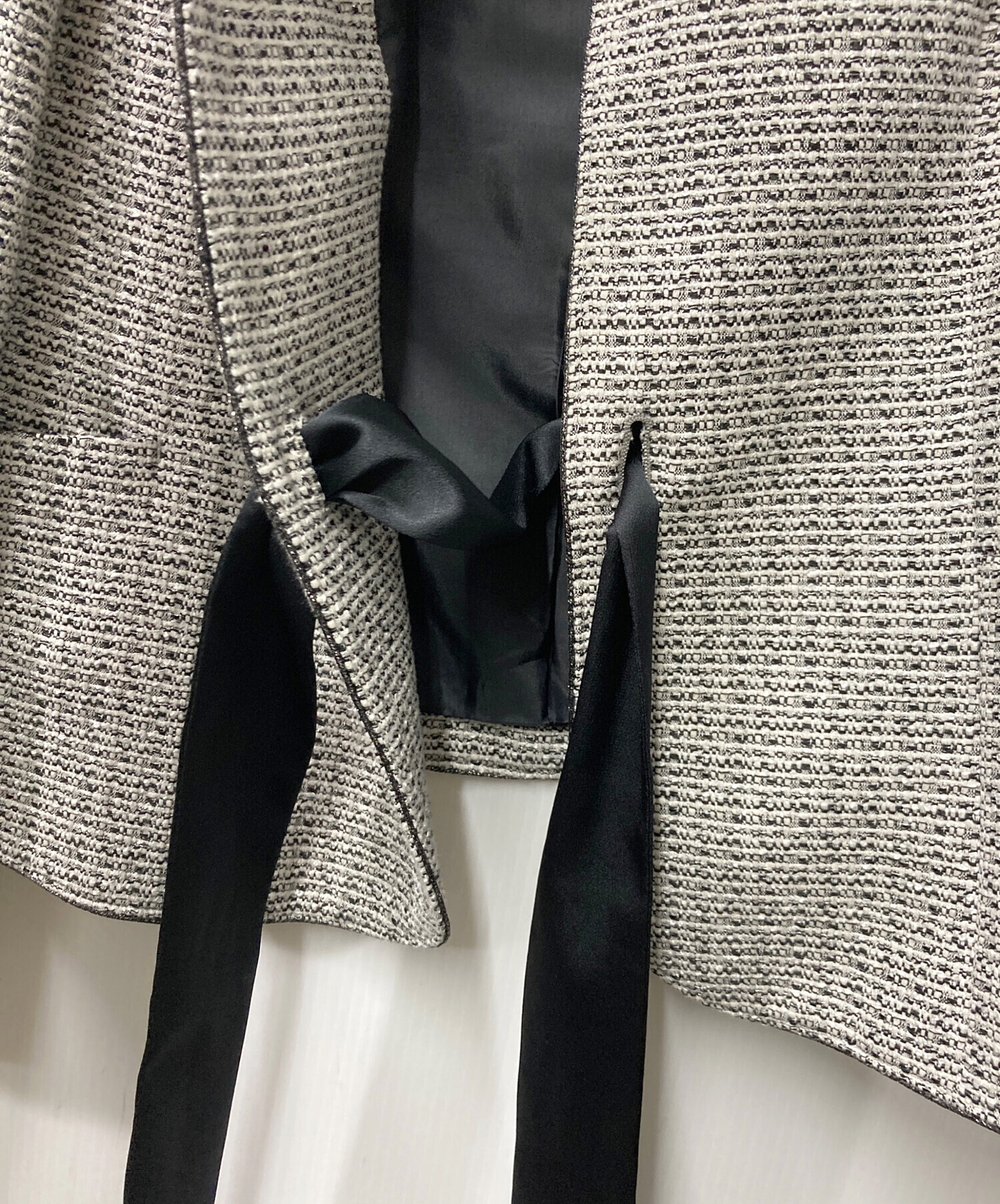 中古・古着通販】23区 (ニジュウサンク) ツイードジャケット ホワイト