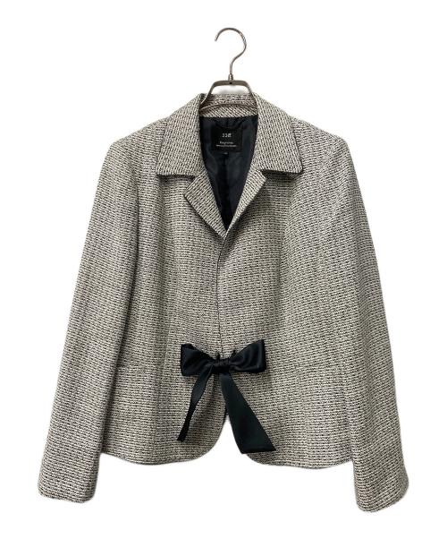 中古・古着通販】23区 (ニジュウサンク) ツイードジャケット ホワイト