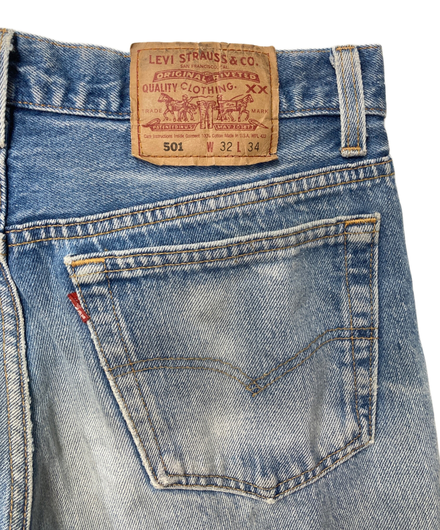 中古・古着通販】LEVI'S (リーバイス) 501 デニムパンツ 501-0115
