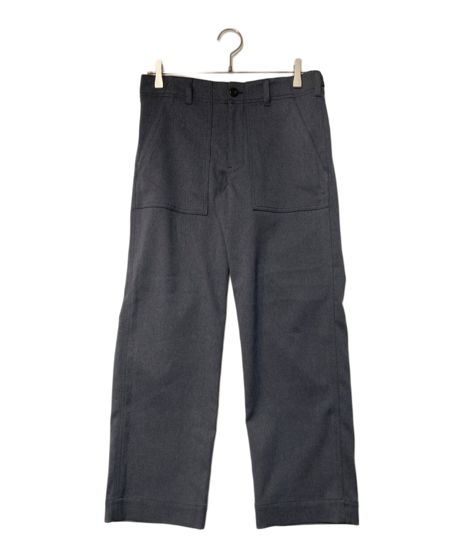 Spick and Spanドライストレッチイージーパンツ グレー 36