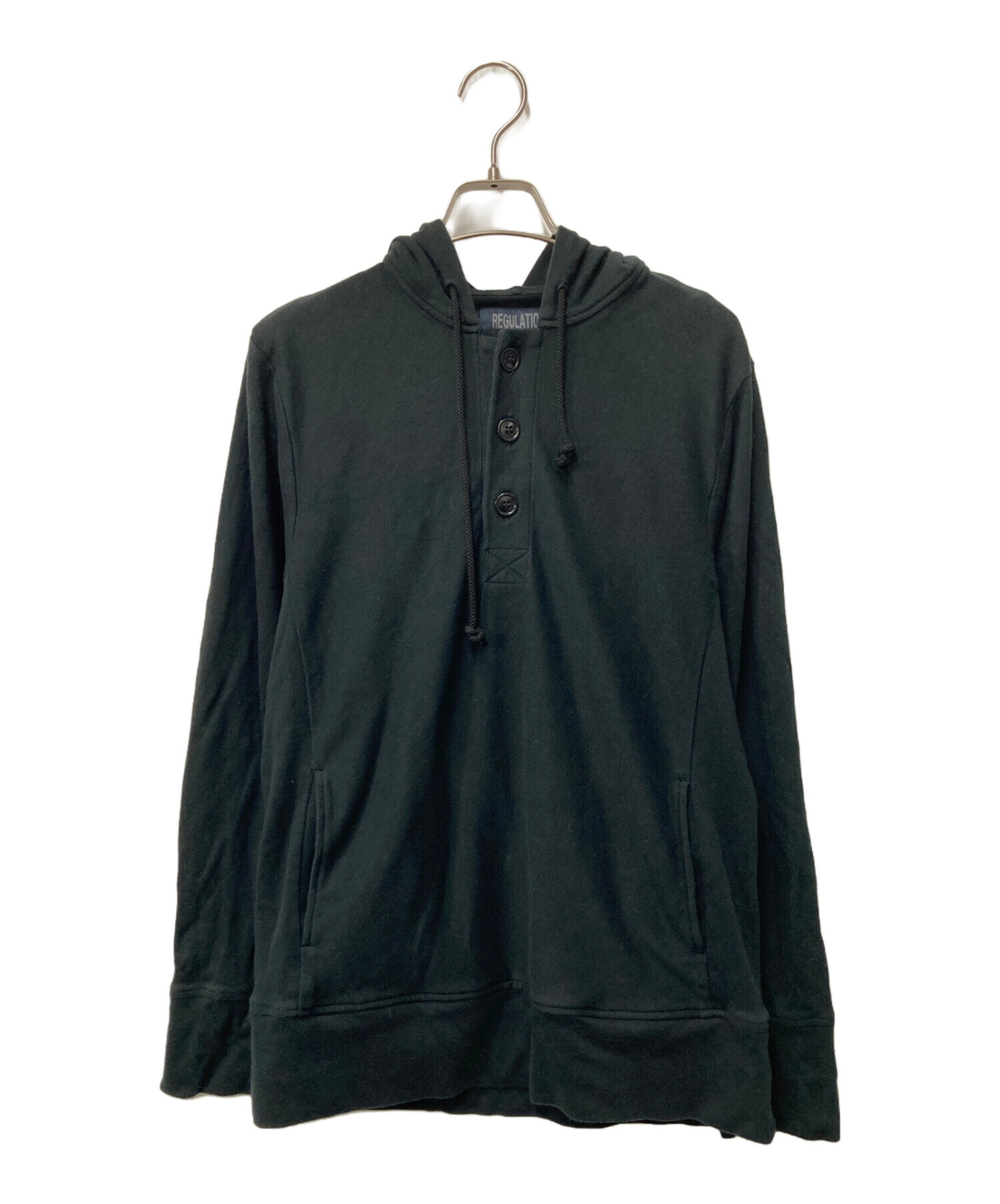 【お買い得！】★ヨウジヤマモト★ヘンリーネックパーカー！ 中古・古着通販】REGULATION Yohji Yamamoto (レギュレーションヨウジ