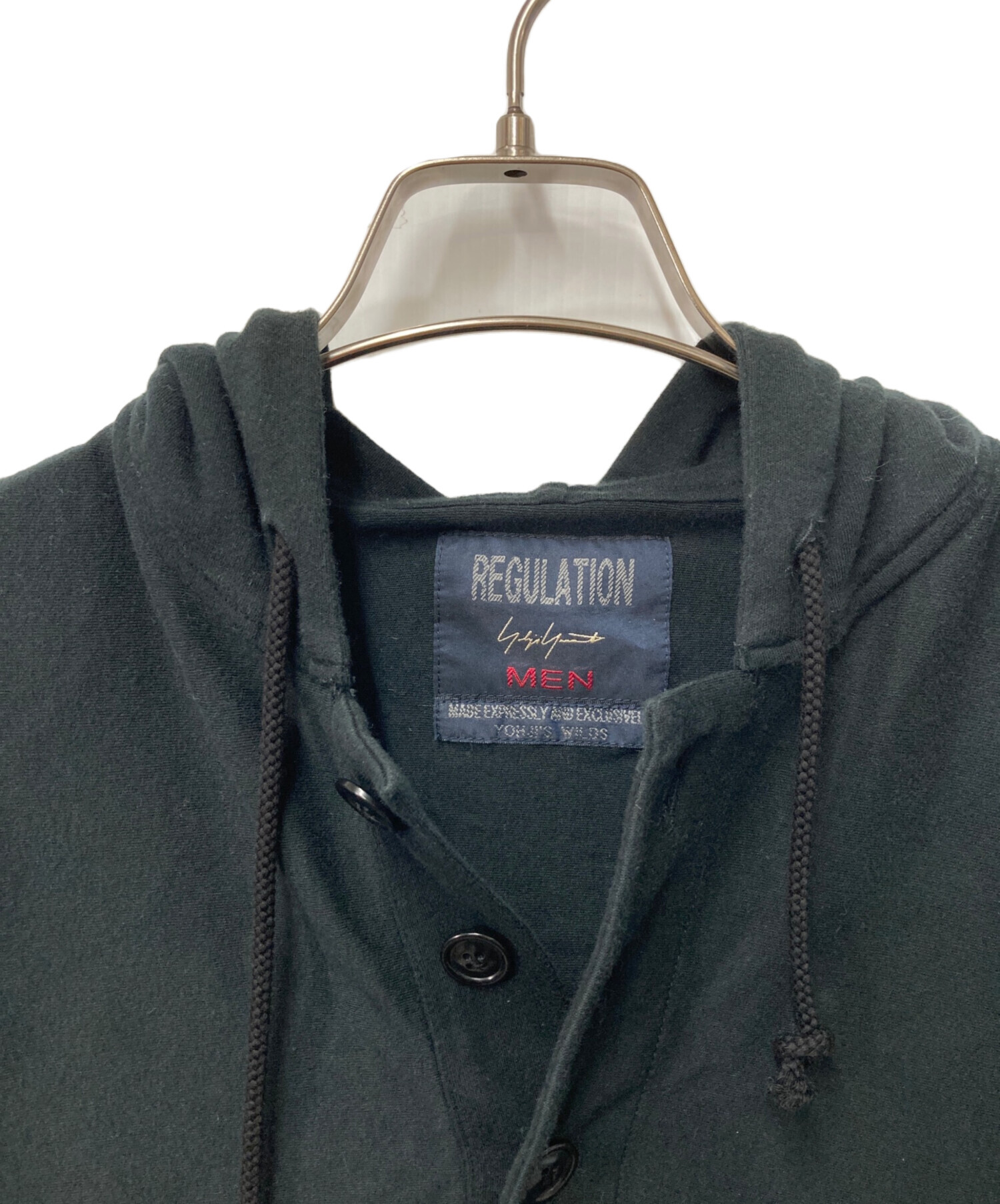 【お買い得！】★ヨウジヤマモト★ヘンリーネックパーカー！ 中古・古着通販】REGULATION Yohji Yamamoto (レギュレーションヨウジ