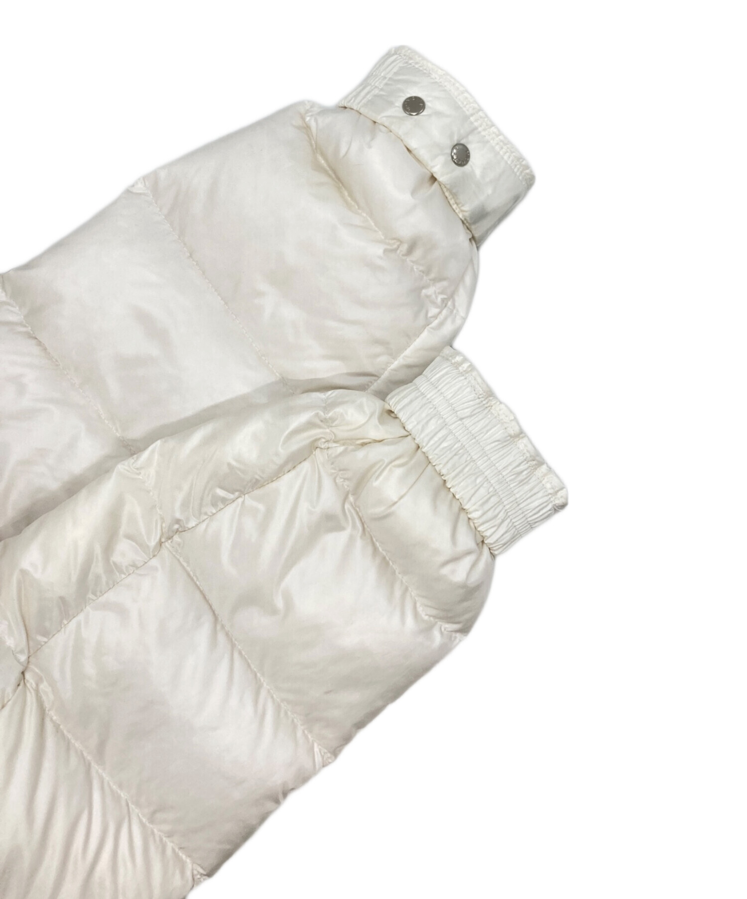 モンクレール MONCLER BRAMANT ダウン ホワイト サイズ2 フード モンクレール MONCLER BRAMANT ダウン ホワイト サイズ2 フード