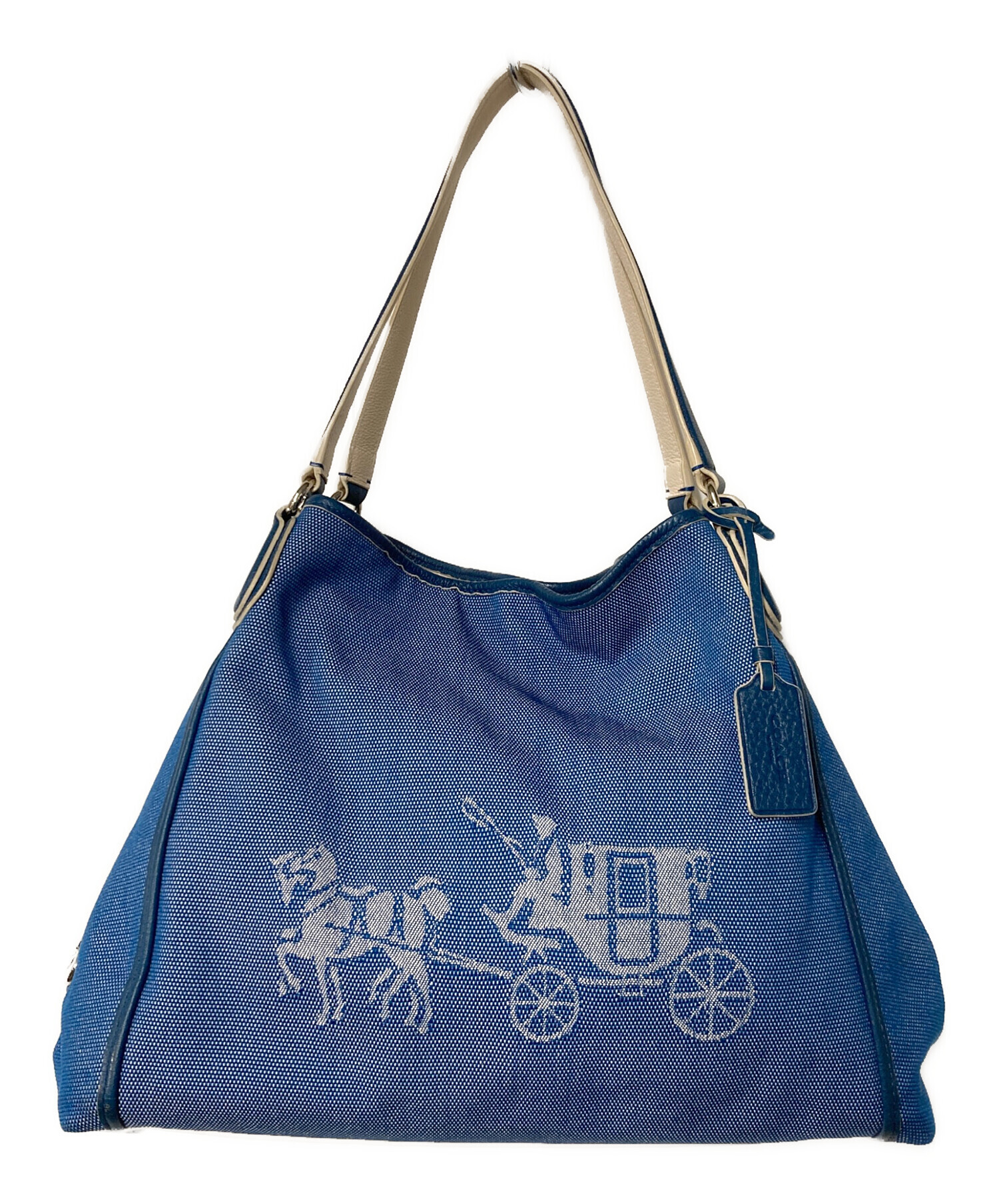 中古・古着通販】COACH (コーチ) HORSE AND CARRIAGE EDIE SHOULDER 
