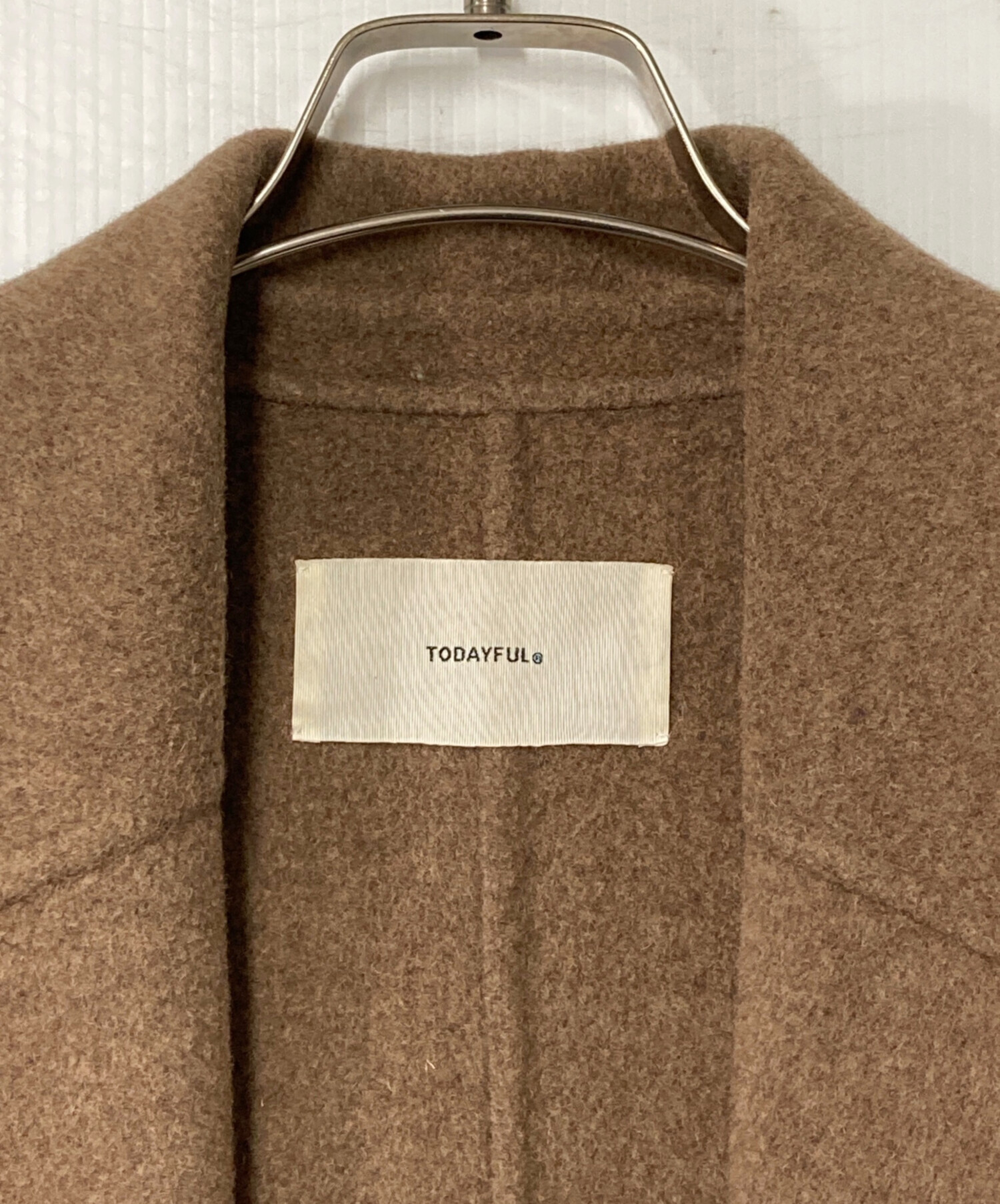 中古・古着通販】TODAYFUL (トゥデイフル) Wool Over Coat/ウール