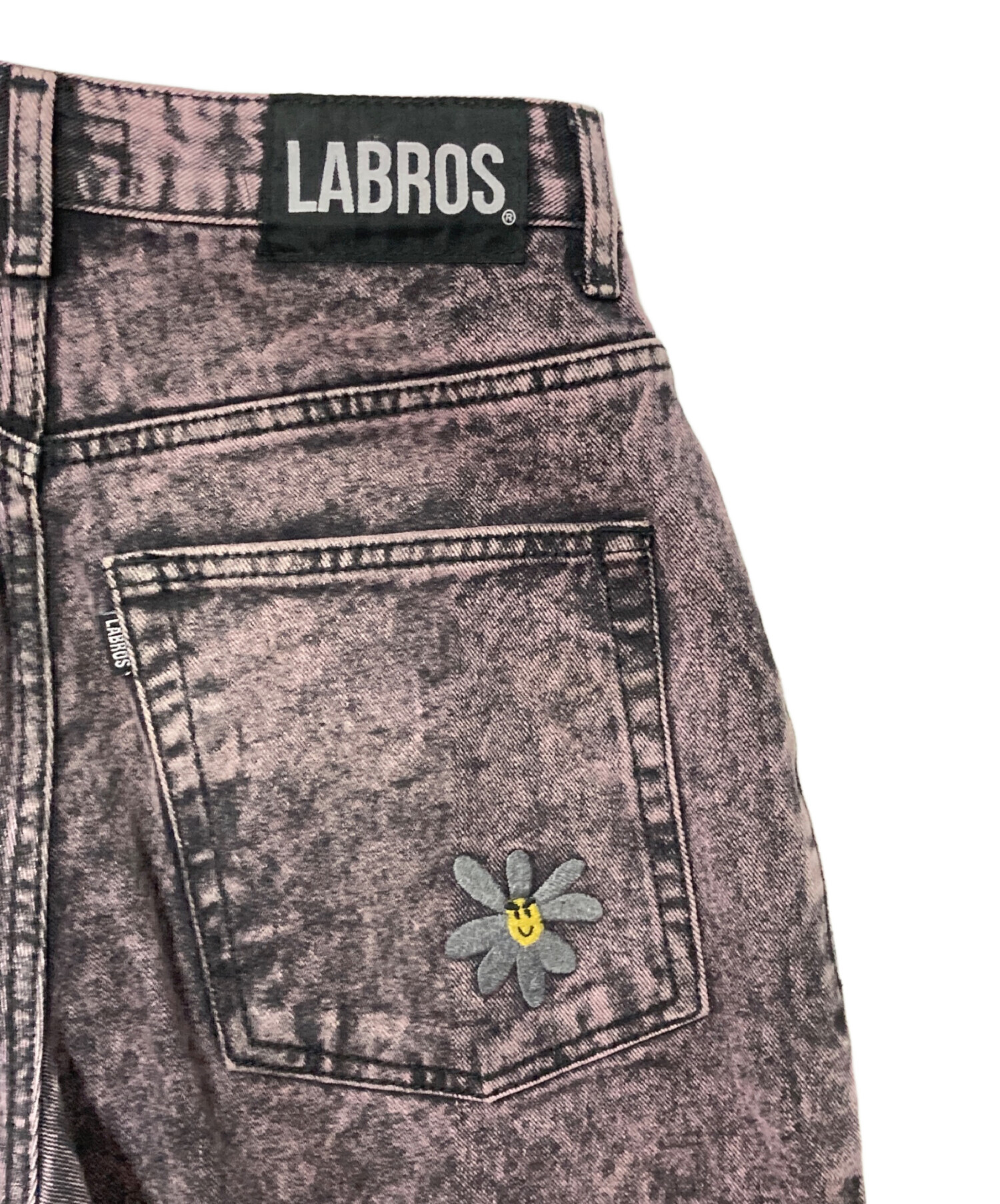 中古・古着通販】LABROS (ラブロス) デニムパンツ パープル サイズ:S
