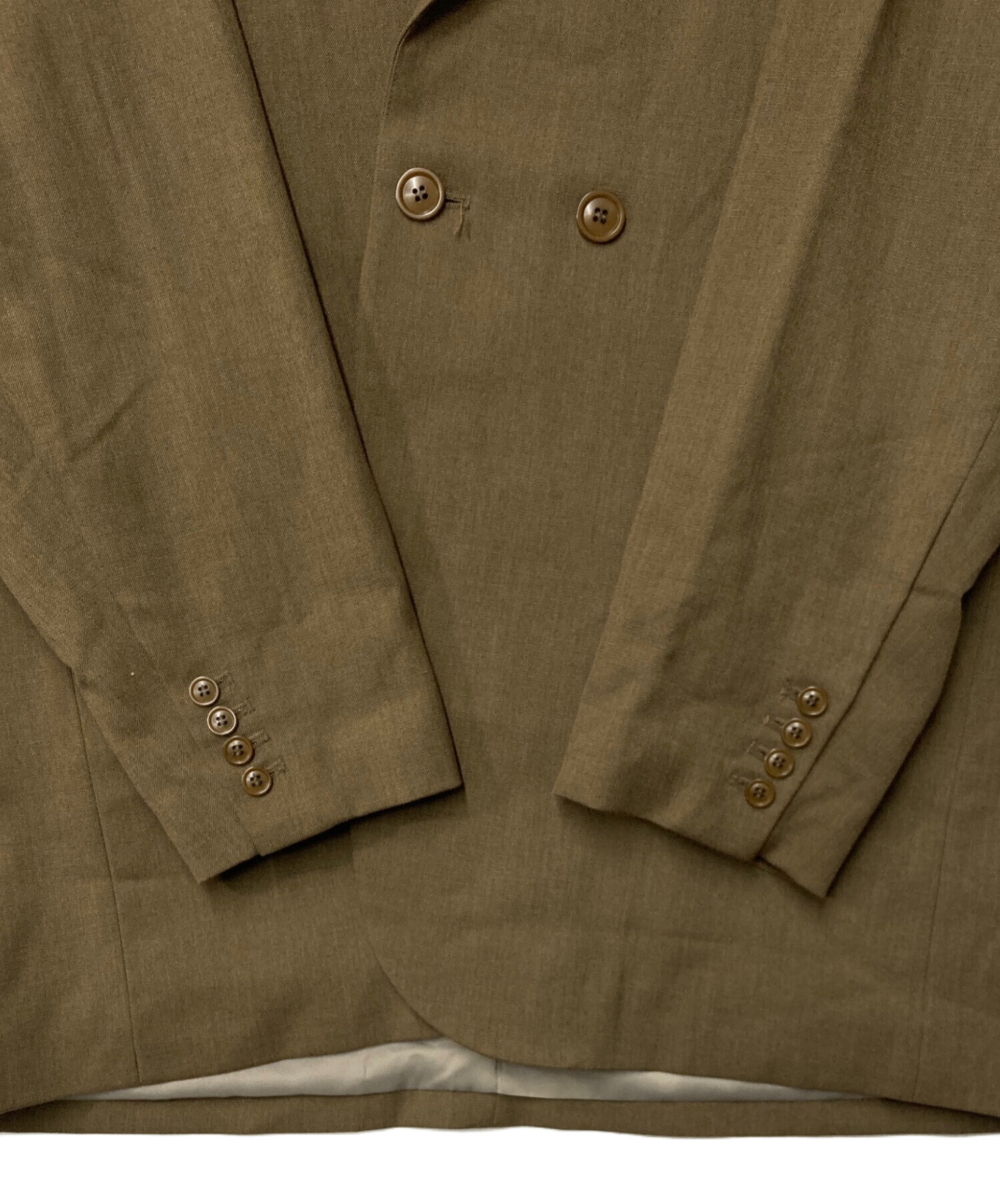 中古・古着通販】LAATO (ラート) over jacket ブラウン サイズ:FREE