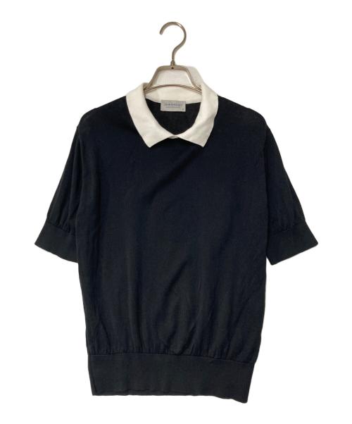 【未使用に近い】JOHN SMEDLEY ジョンスメドレー ニット ポロシャツ 中古・古着通販】JOHN SMEDLEY (ジョンスメドレー) ニットポロシャツ