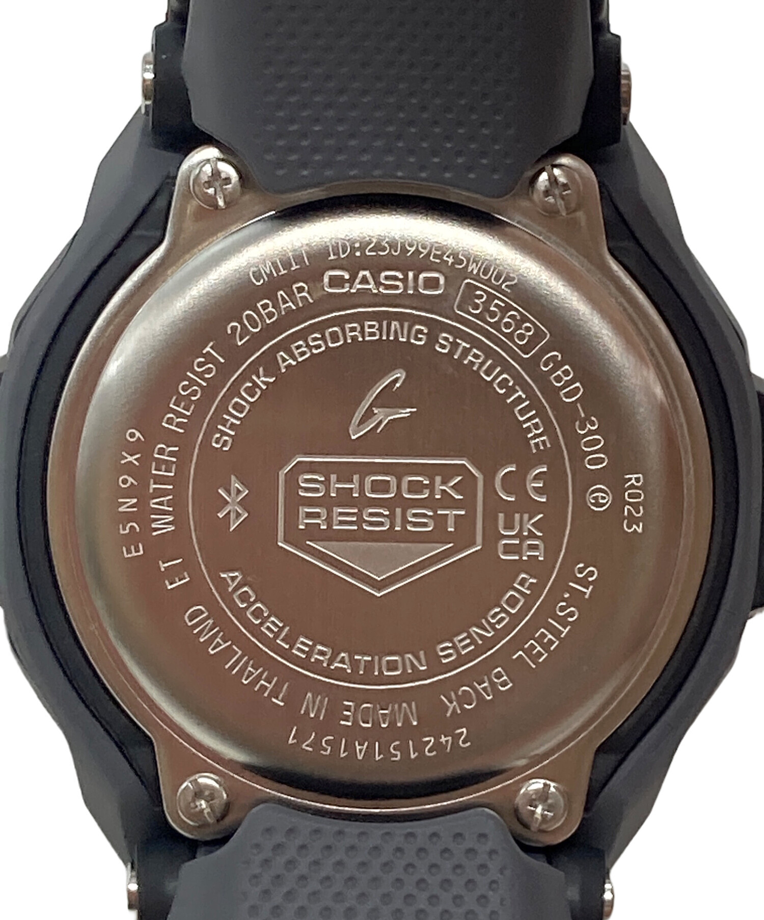 中古・古着通販】CASIO (カシオ) G-SQUAD Gスクワッド ブラック 