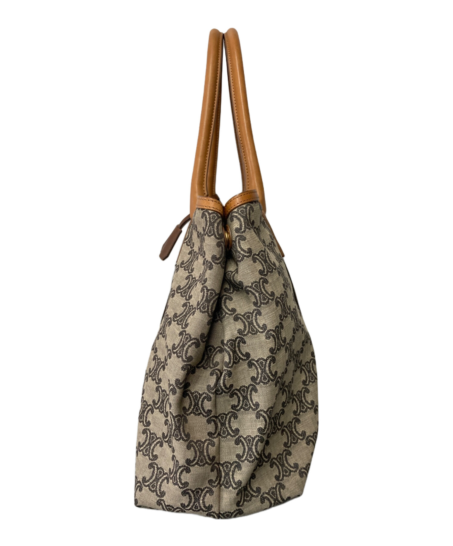 中古・古着通販】CELINE (セリーヌ) マカダムキャンバストートバッグ 