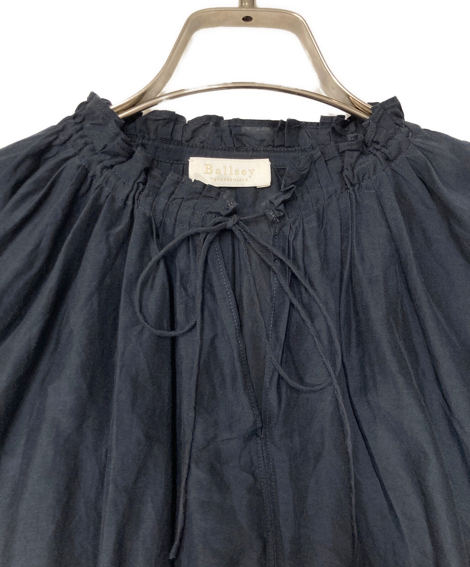 中古・古着通販】BALLSEY (ボールジィ) シルクコットン ネックギャザー 