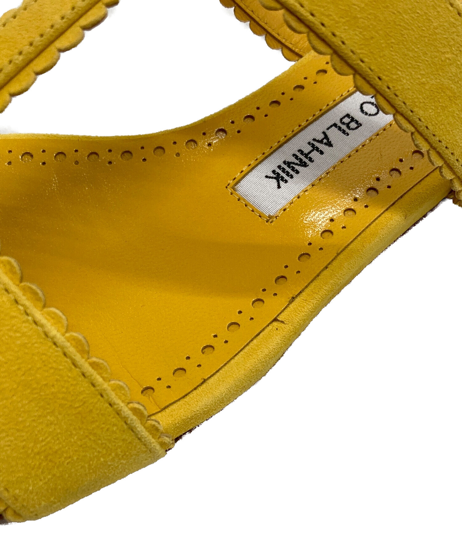 中古・古着通販】Manolo Blahnik (マノロブラニク) スエードサンダル