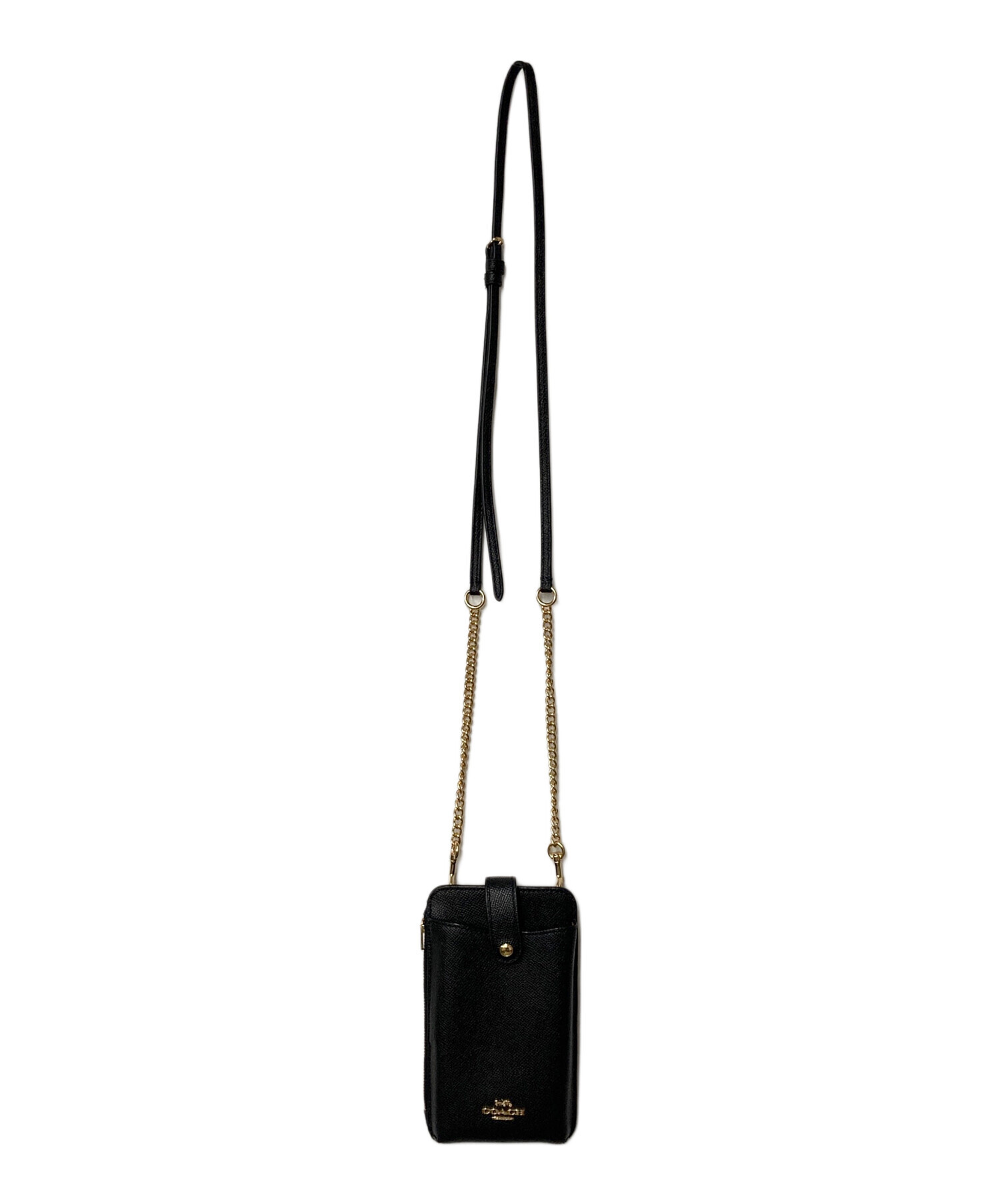 中古・古着通販】COACH (コーチ) スマホショルダーバッグ チェーン 