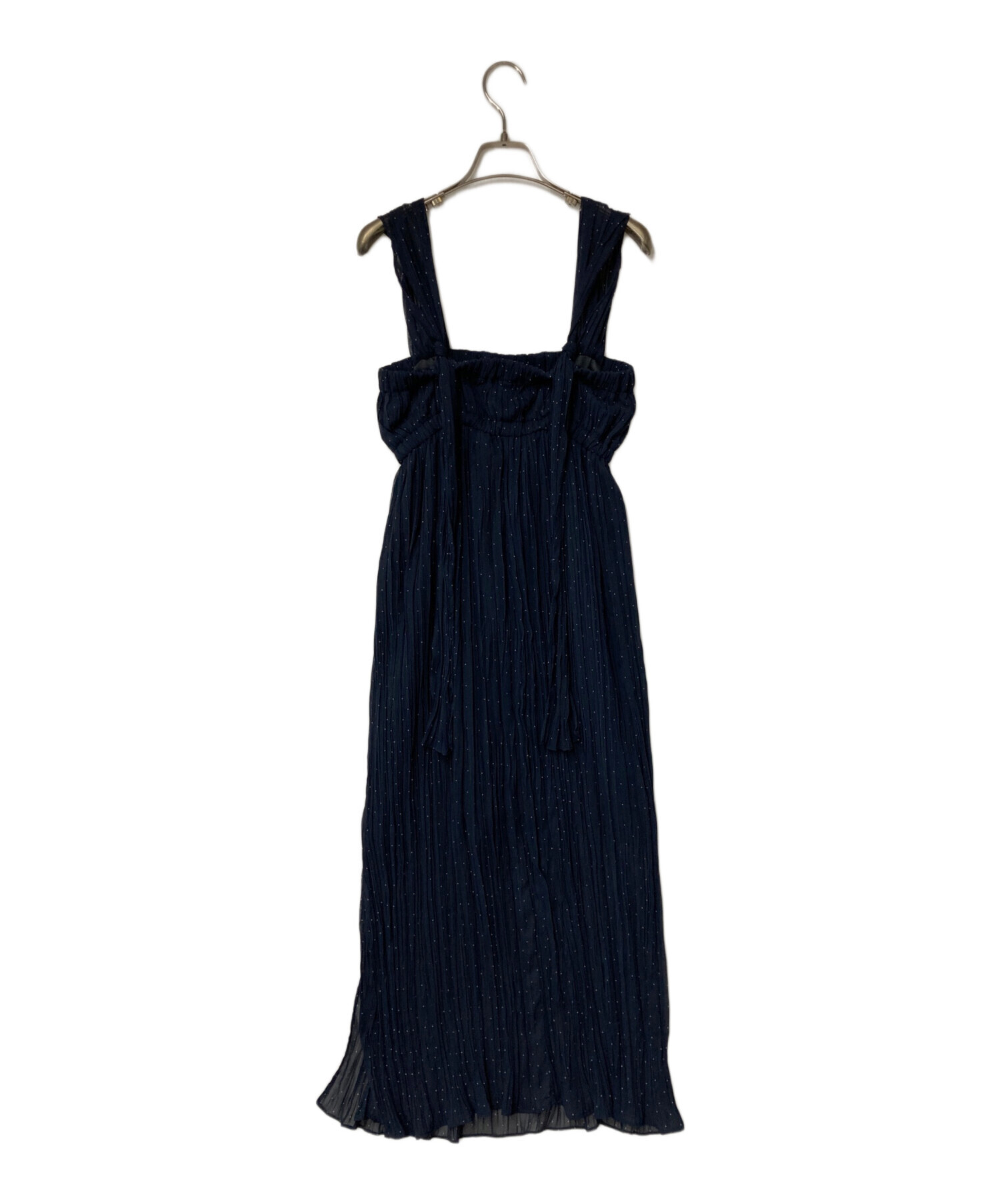kei shirahata styling/ ネイビー 花火模様 マキシドレス 中古・古着通販】styling/ kei shirahata (スタイリング / ケイ