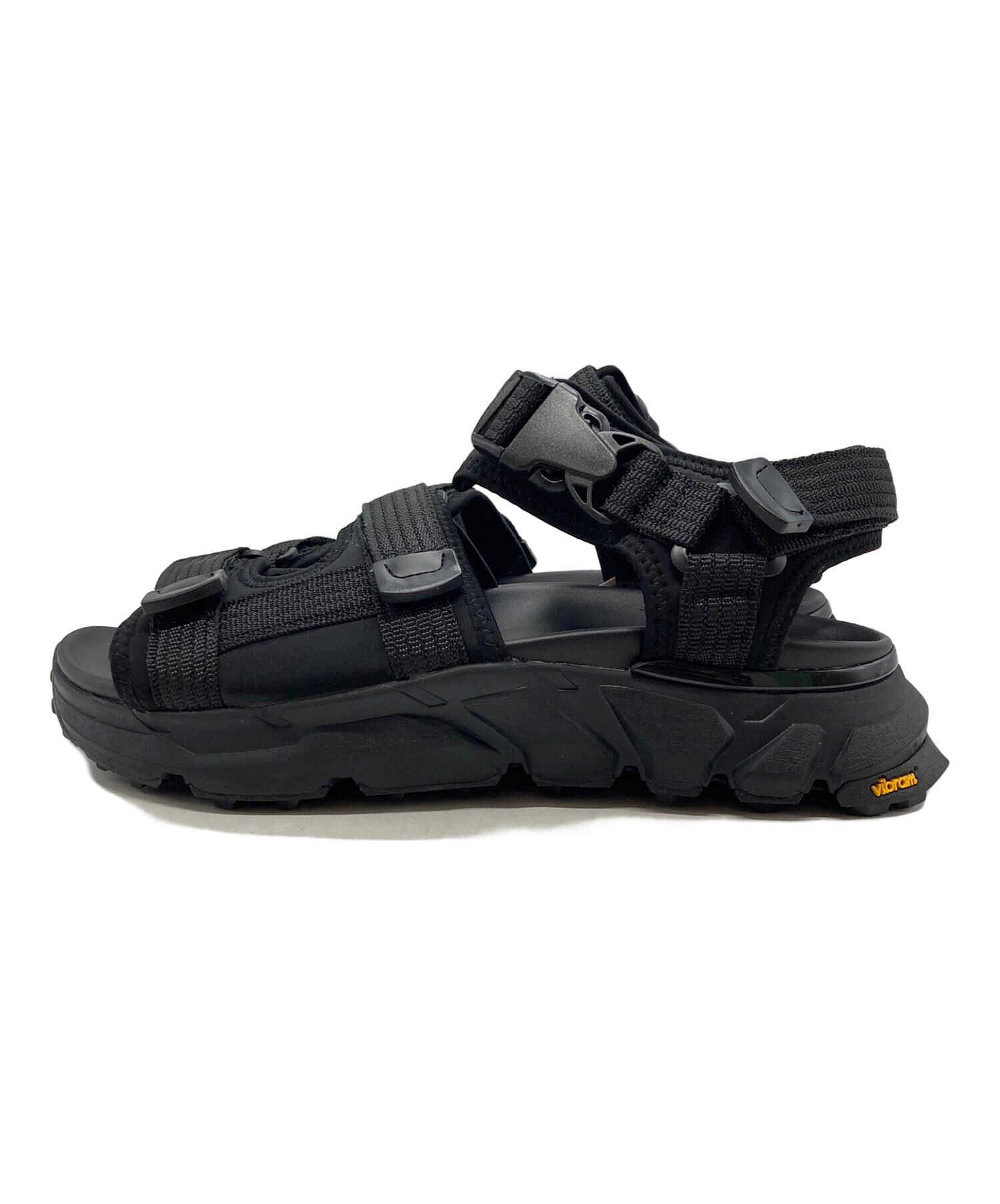 【極美品】ZARA ザラ VIBRAM ビブラム ハイキングサンダル 40 中古・古着通販】ZARA (ザラ) Vibram ハイキングサンダル ブラック
