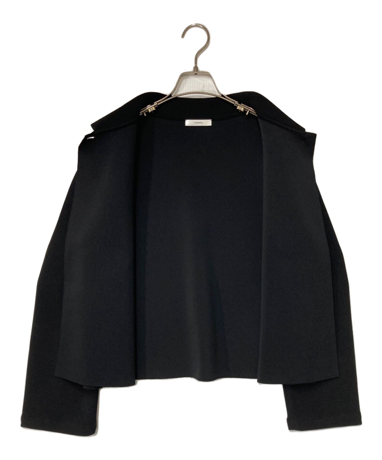 中古・古着通販】YONFA (ヨンファ) クーコーカーディガン ブラック