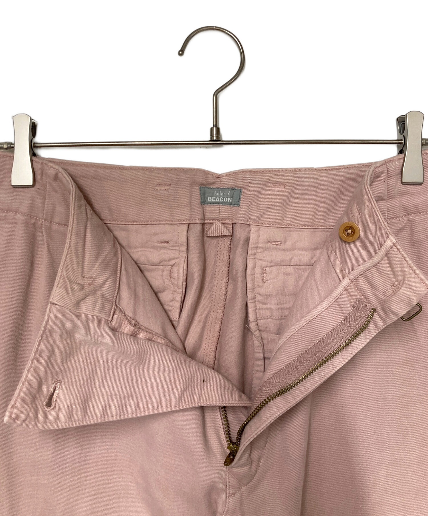 kolor beacon パンツ　未使用　　チノパン 中古・古着通販】kolor/BEACON (カラービーコン) 製品染めチノクロス