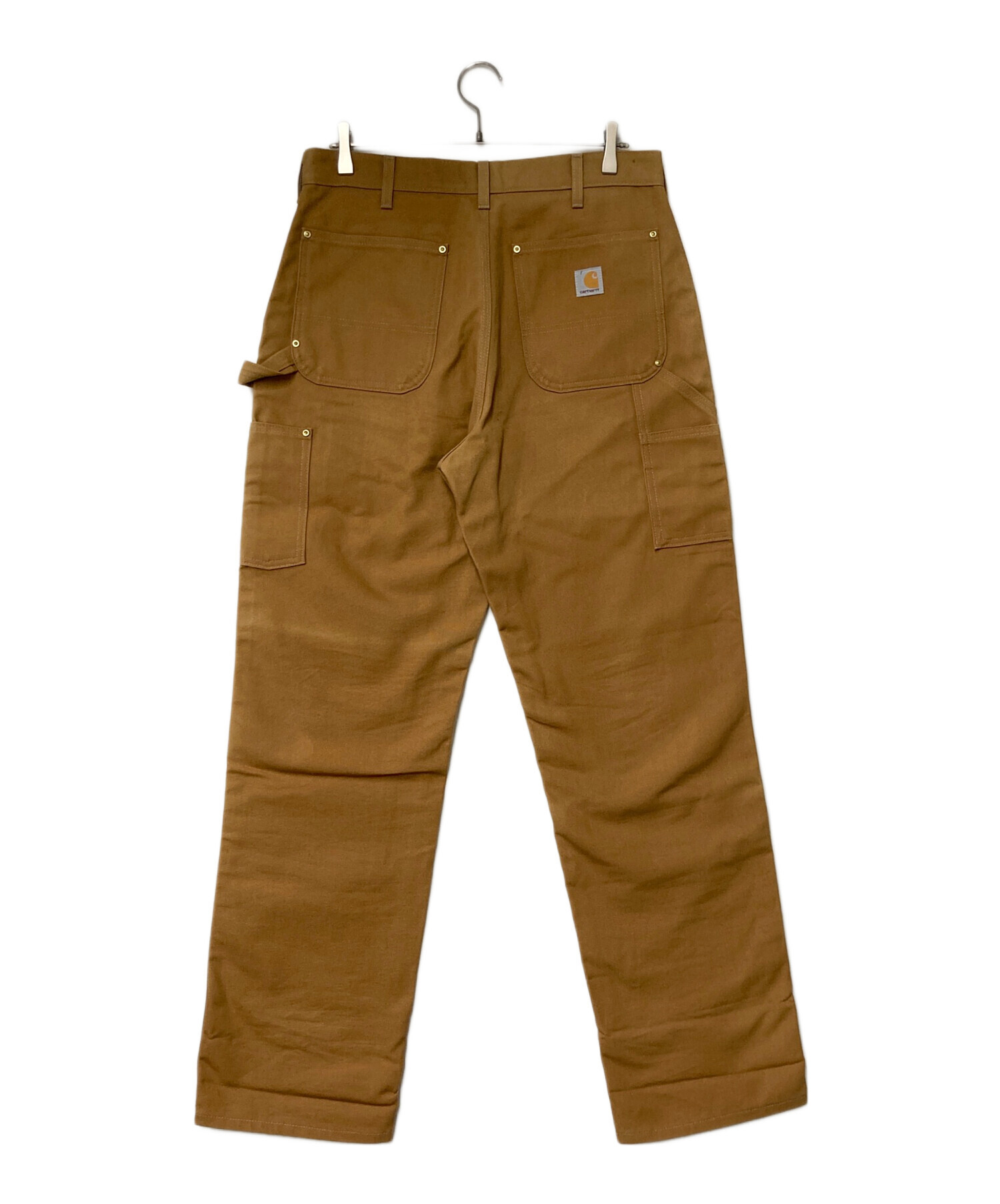 Carhartt カーハート ダブルニー Dungaree W34L32 カーキ 中古・古着通販】CarHartt (カーハート) ダブルニー ペインターパンツ