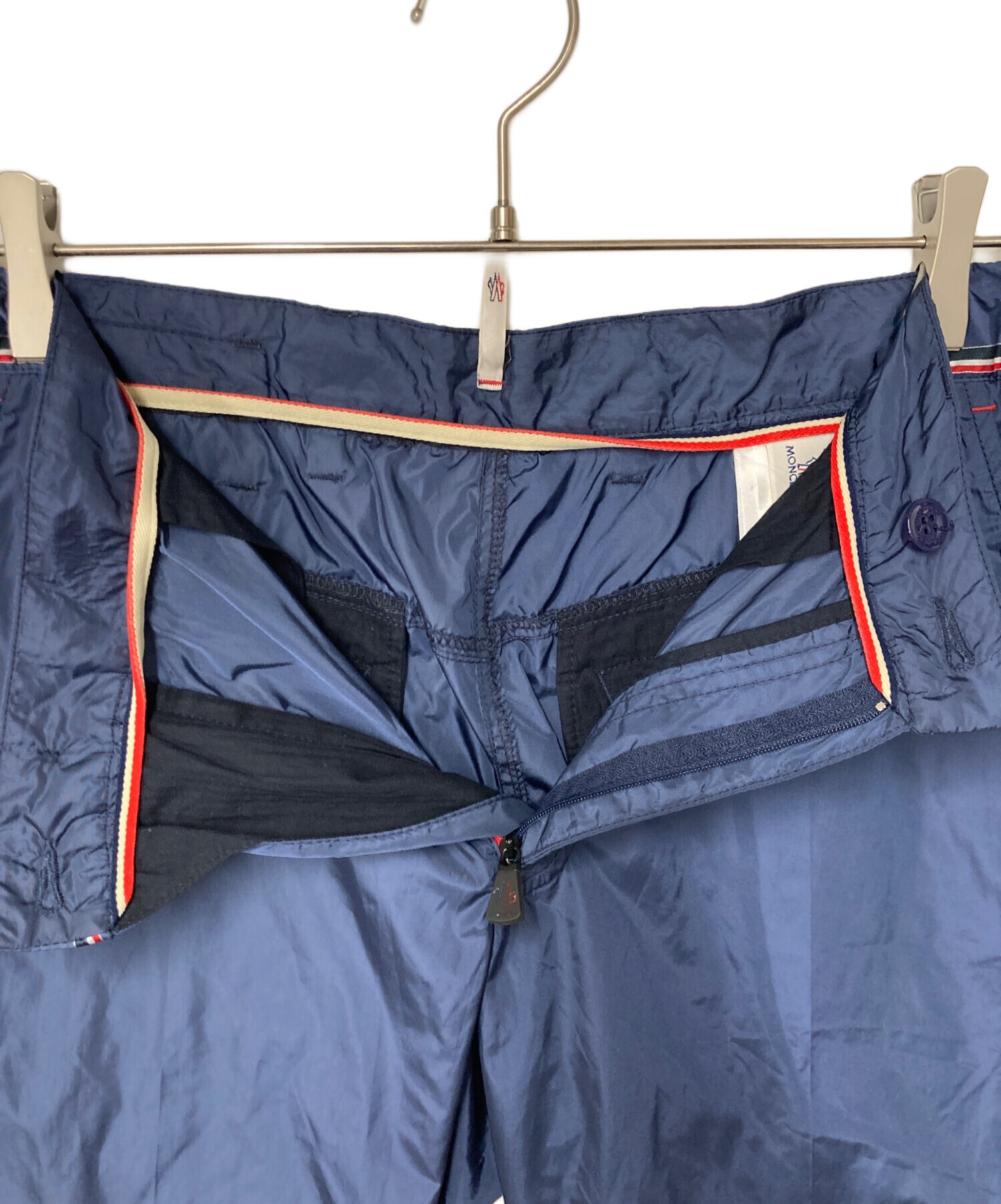 MONCLER モンクレール トリコロール スウェット ハーフパンツ 紺 MONCLER（モンクレール） パンツ ショートパンツ ハーフパンツ