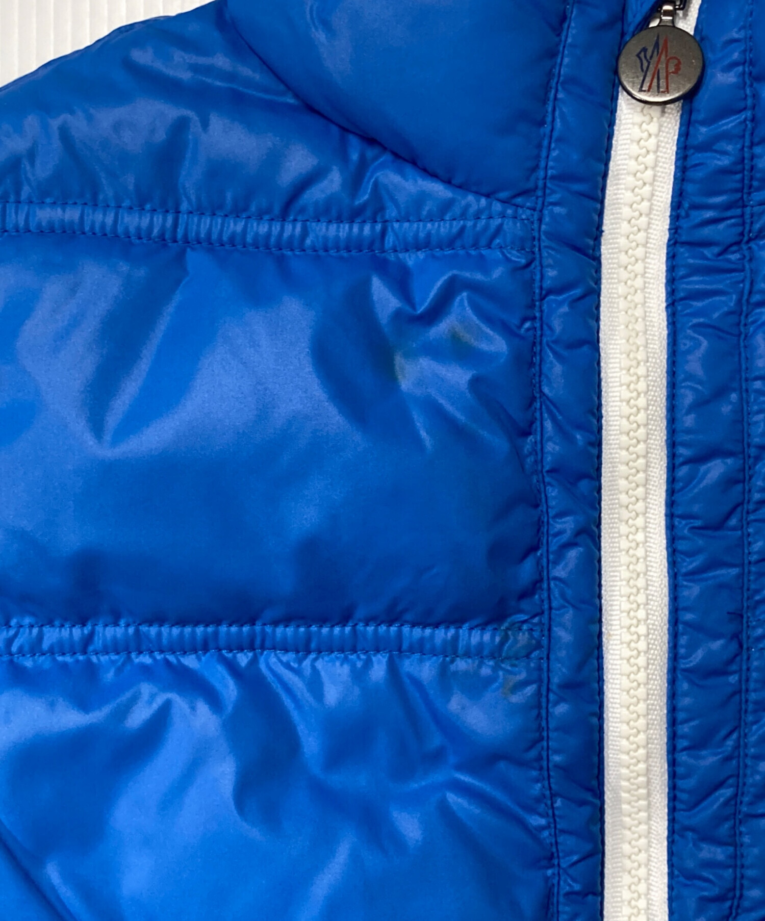 中古・古着通販】MONCLER (モンクレール) ダウンジャケット ブルー 