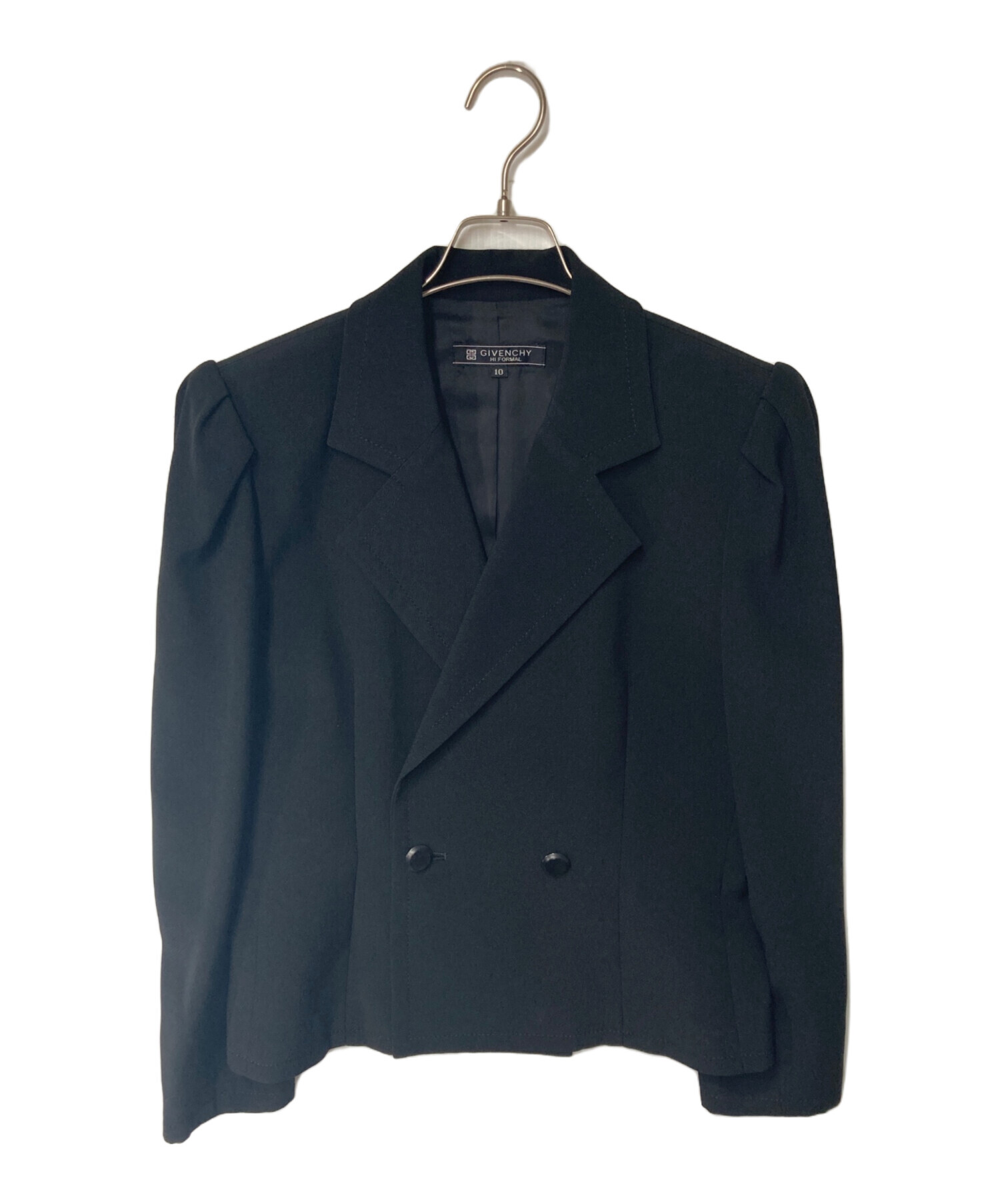 美品 ジバンシー ベロアジャケット レディース SIZE ８ (S) GIVENCHY 極美品&frasl;希少GIVENCHY ビンテージ ベルベット切替ジャガード