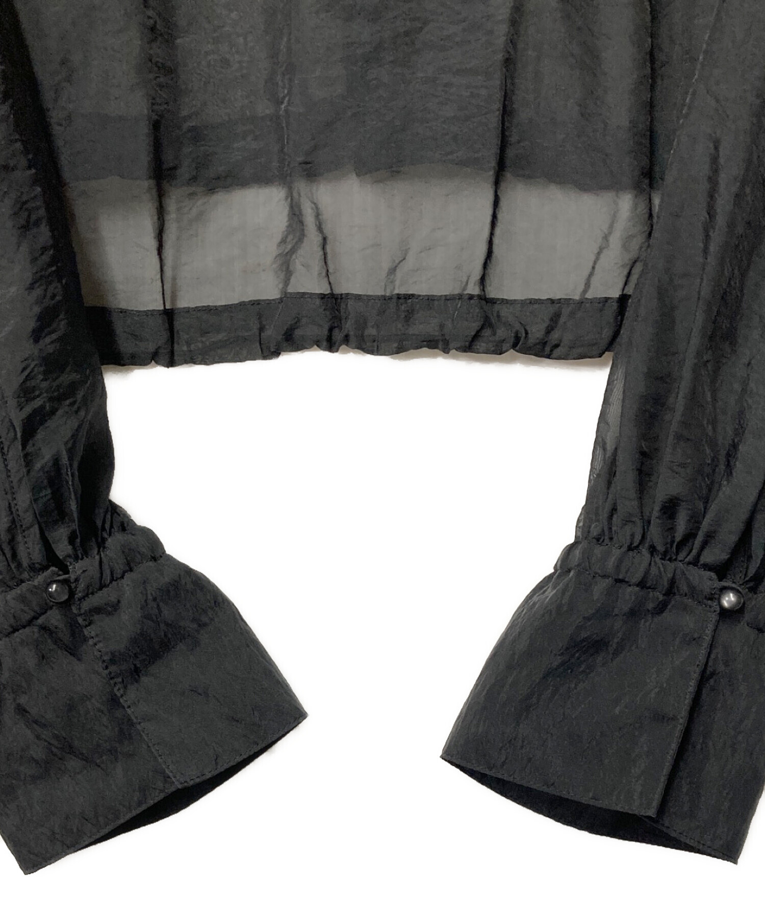 中古・古着通販】Adam et Rope (アダム エ ロペ) クロップドシアー 