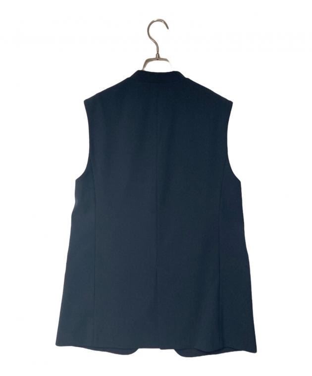 新品未使用タグ付き イエナ ダブルクロスノーカラージレ ブラック 36 ダブルクロスノーカラージレ | イエナ(IENA) | マルイウェブチャネル