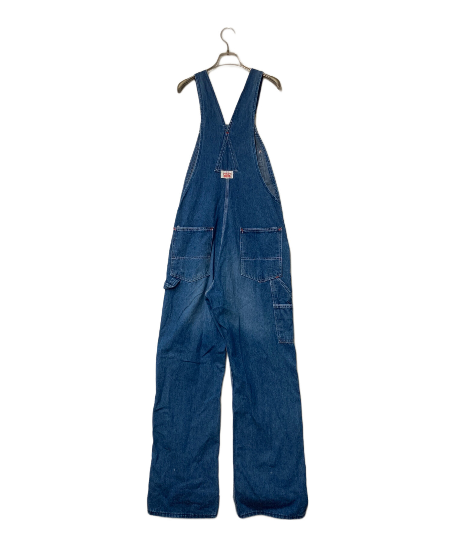 中古・古着通販】round house (ラウンドハウス) デニムオーバーオール