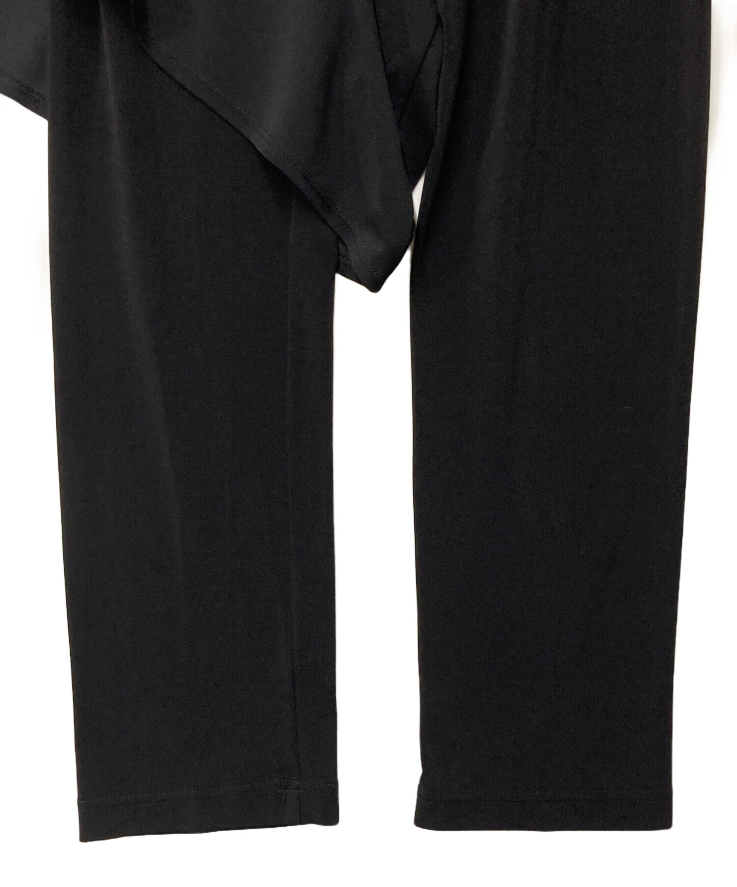 タグ付き未使用品　ジュンヤワタナベ　コムデギャルソン　コットン パンツ　黒　S ジュンヤワタナベ コムデギャルソンJUNYA WATANABE COMME des