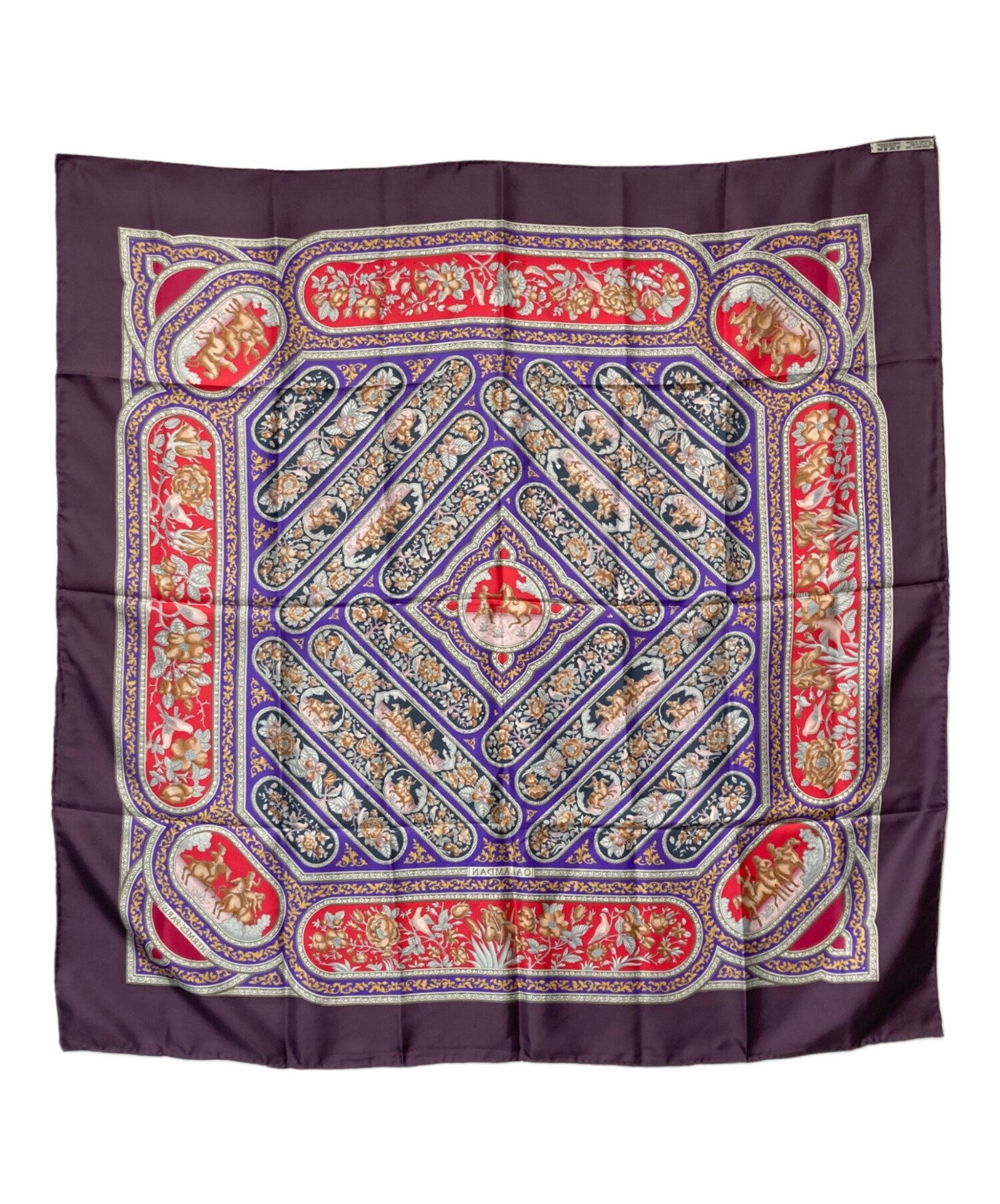 中古・古着通販】HERMES (エルメス) カレ90 QALAMDAN/カラムダン 