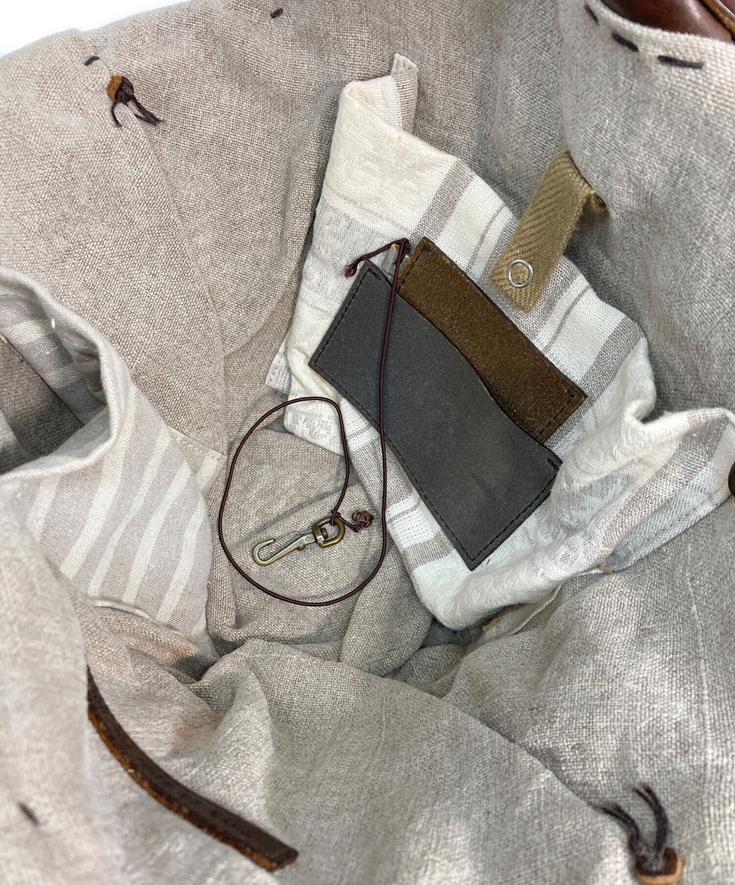 中古・古着通販】ebagos (エバゴス) 12SS 一本手オイルショルダー