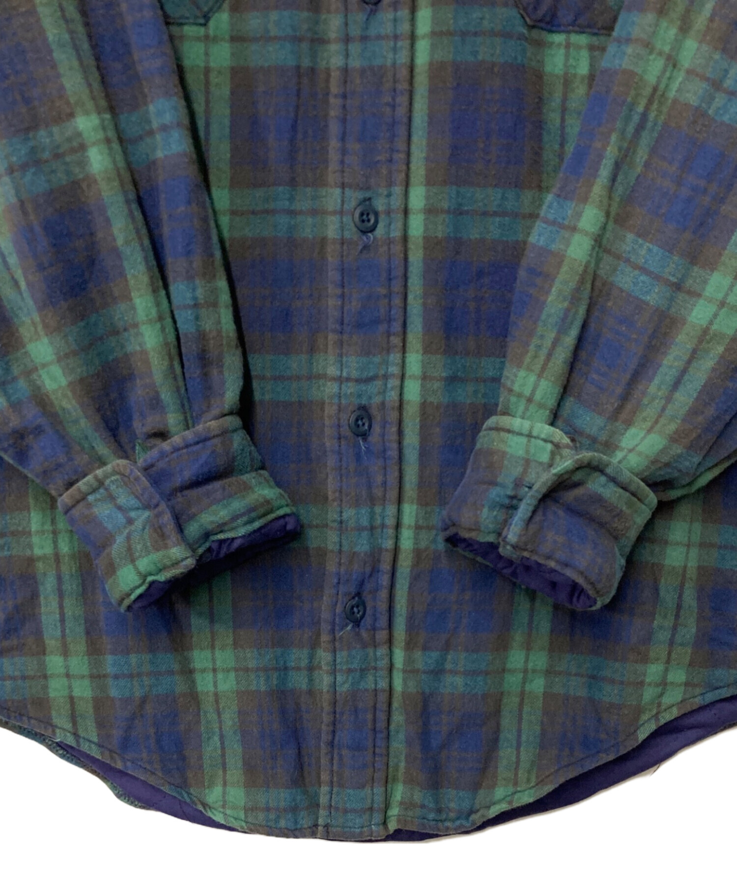 中古・古着通販】L.L.Bean (エルエルビーン) 裏地付ヘビーネルシャツ 